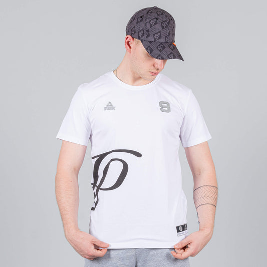 PEAK ROUND NECK T-SHIRT WHITE
