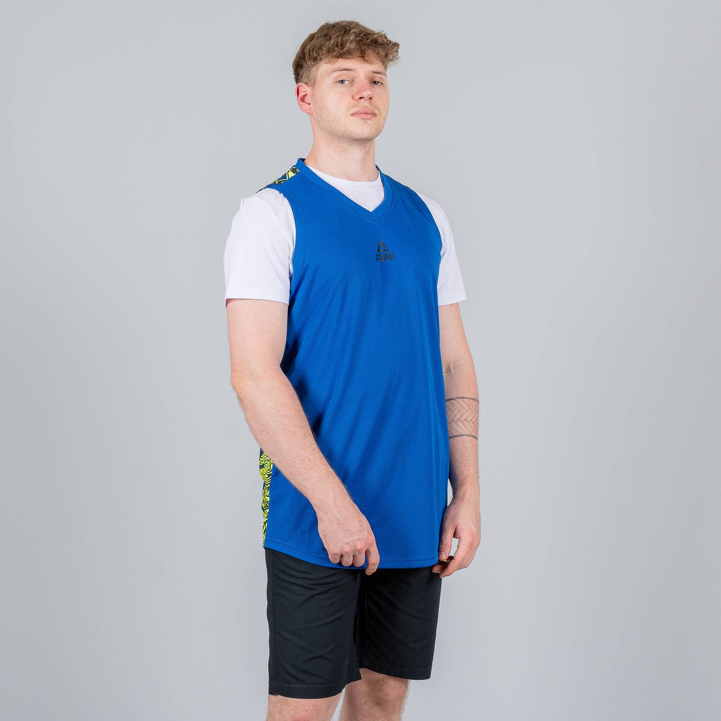 Basketbalový dres PEAK TONY PARKER SERIES BASKETBALL VEST modrý