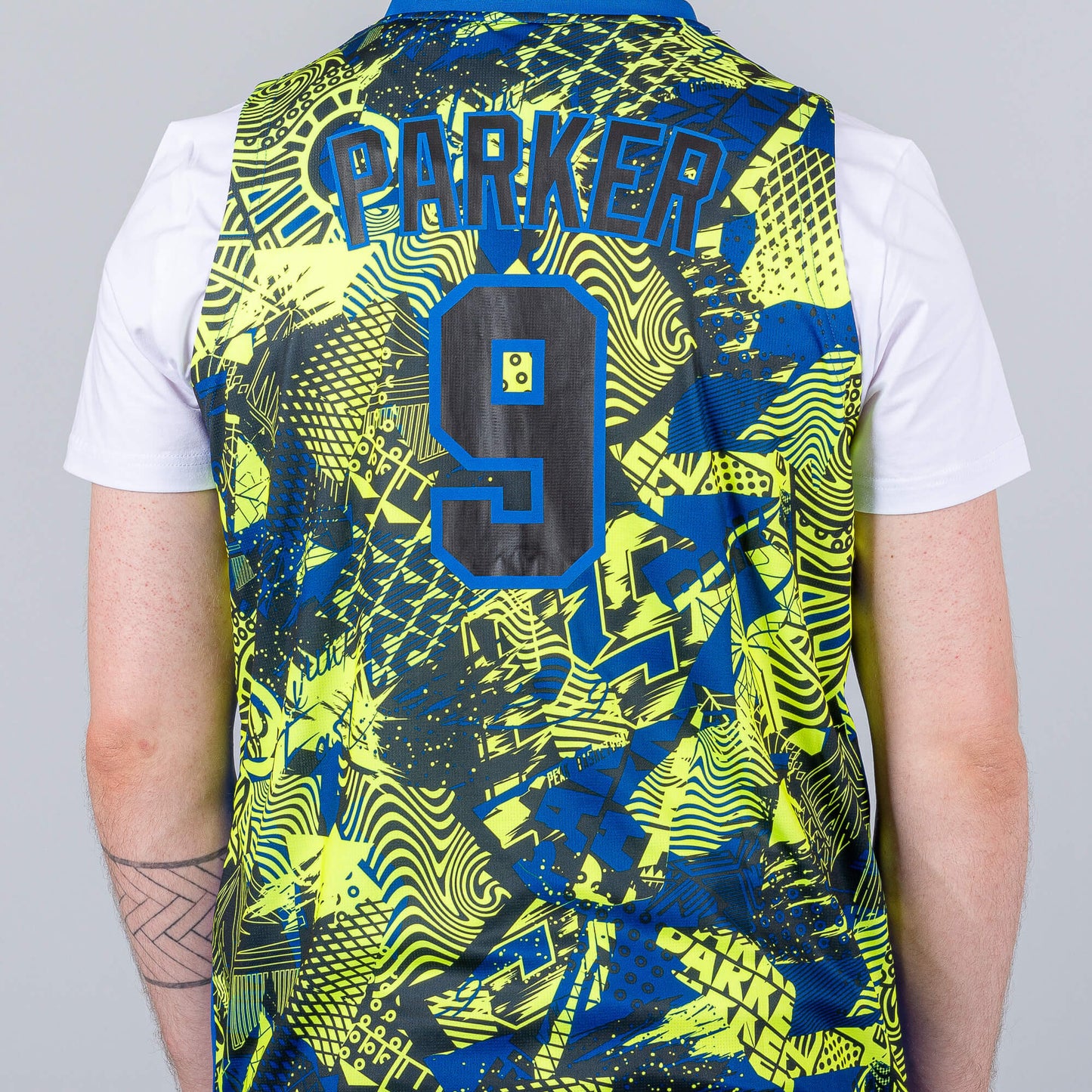 Basketbalový dres PEAK TONY PARKER SERIES BASKETBALL VEST modrý