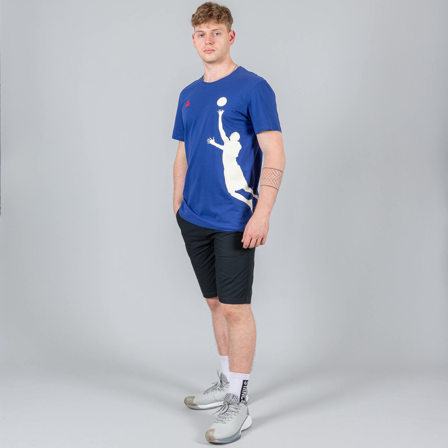 Tričko PEAK Tony Parker T Shirt F65273 BLUE