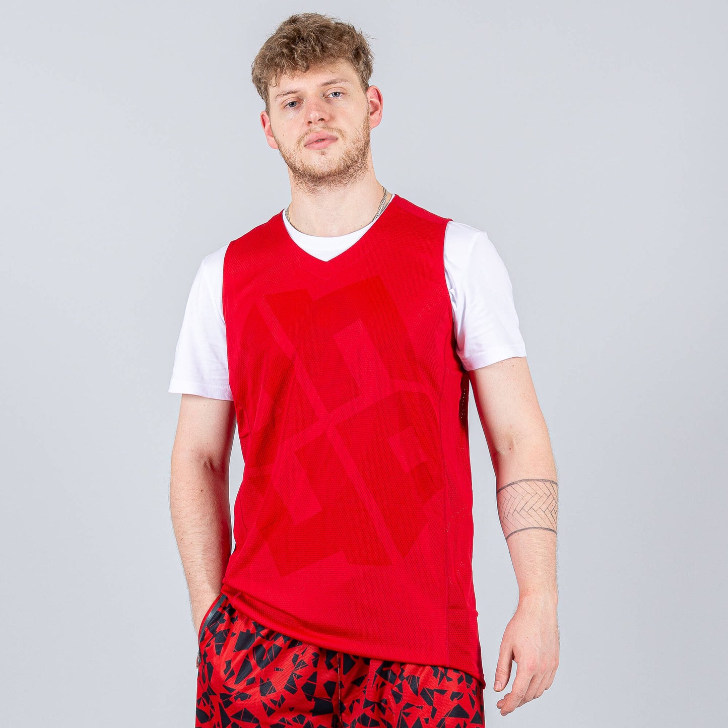 Basketbalový dres PEAK HOWARD SERIES VEST červený
