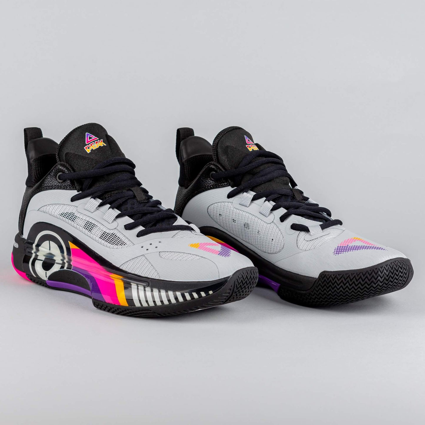 Basketbalové tenisky Peak Basketball Shoes Flash 5 - Fast Forward Jose Avarado Taichi Ultralight P-Soon White Grey