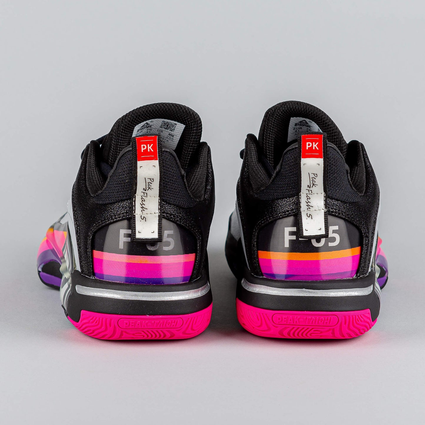 Basketbalové tenisky Peak Basketball Shoes Flash 5 - Fast Forward Jose Avarado Taichi Ultralight P-Soon White Grey