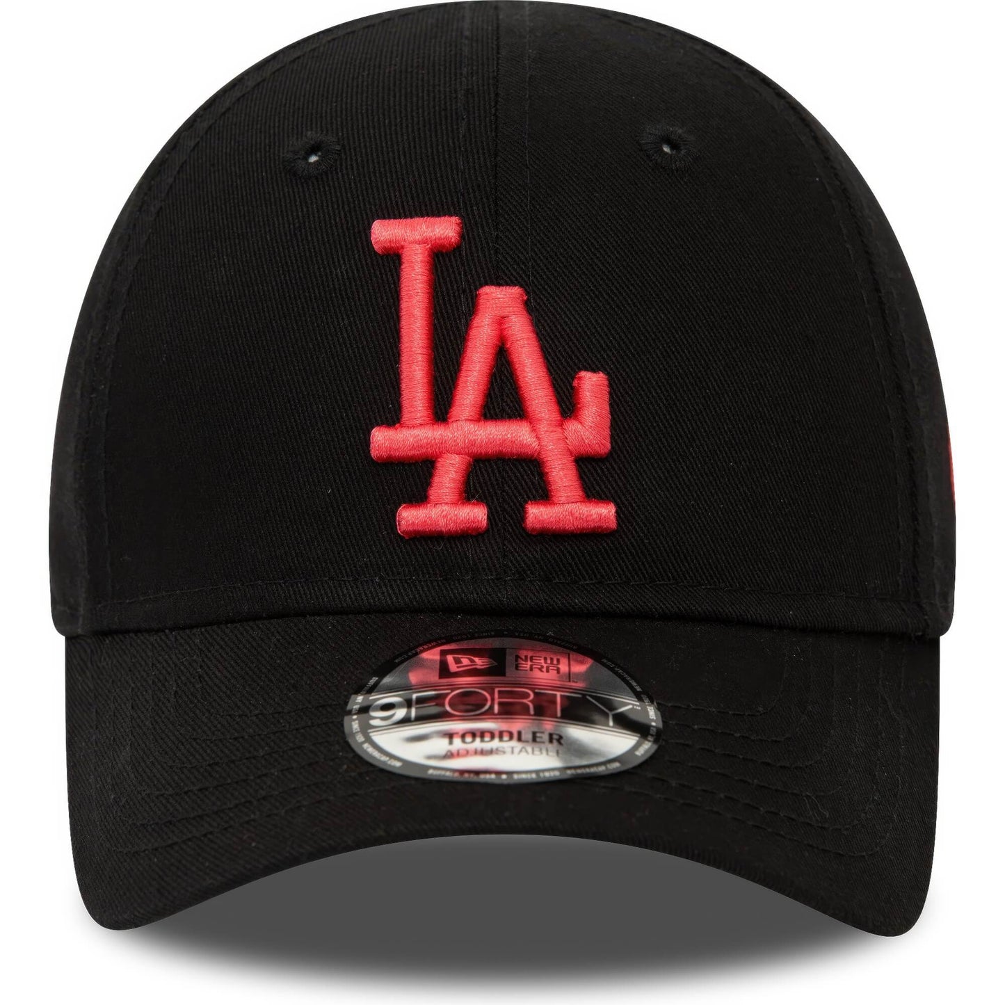 New Era 940K MLB LA Dodgers Toddler League Essential Black 9FORTY Adjustable Cap Black