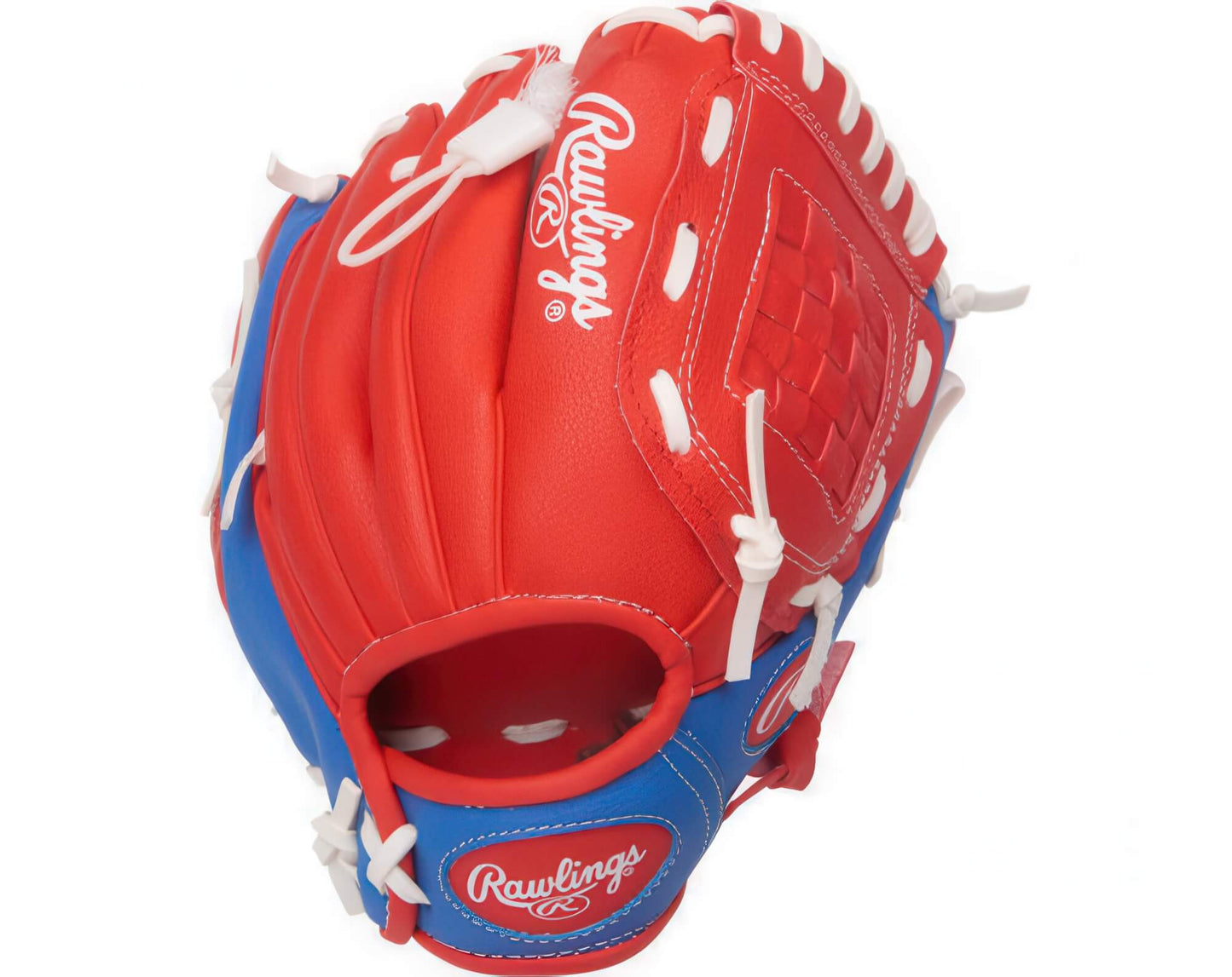 Detská bejzbalová rukavica Rawlings PL91SR 9 Inch RH model pre pravákov červené