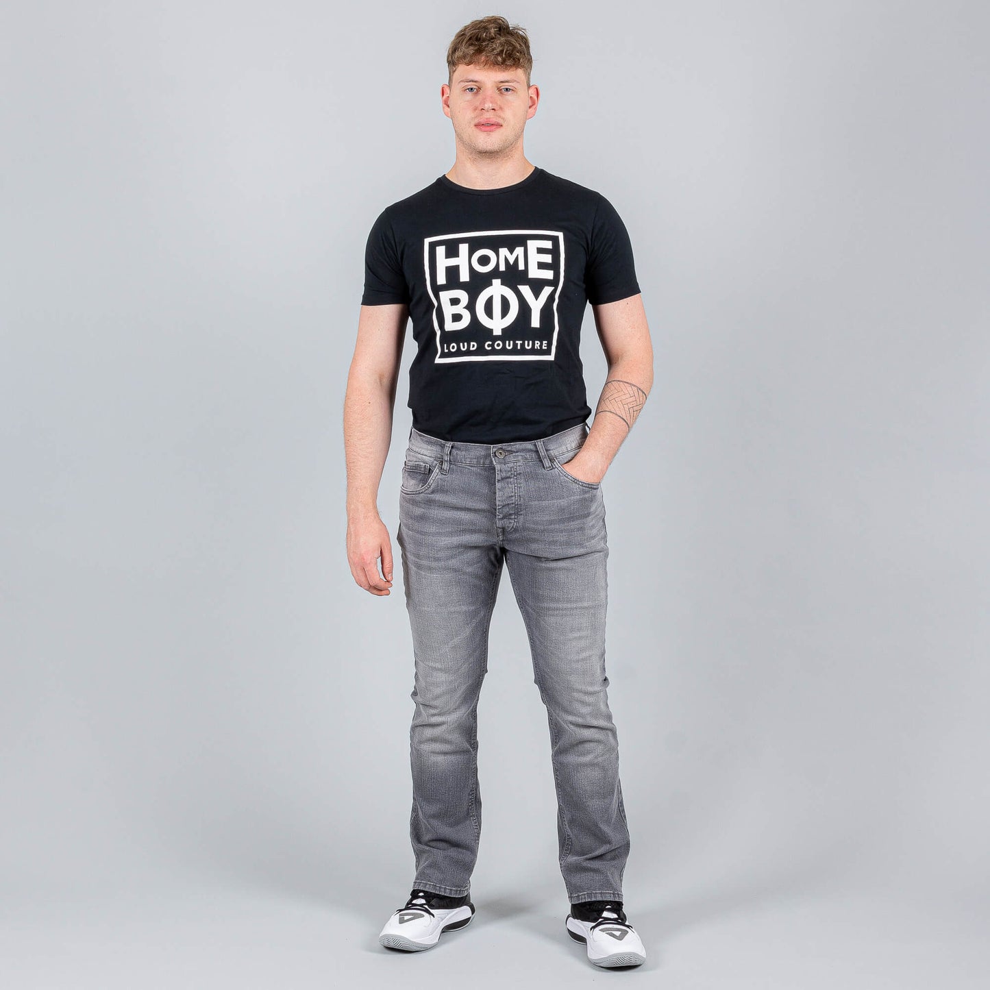 Džínsy Kangol Zane Regular Fit Jeans Regular Leg šedé