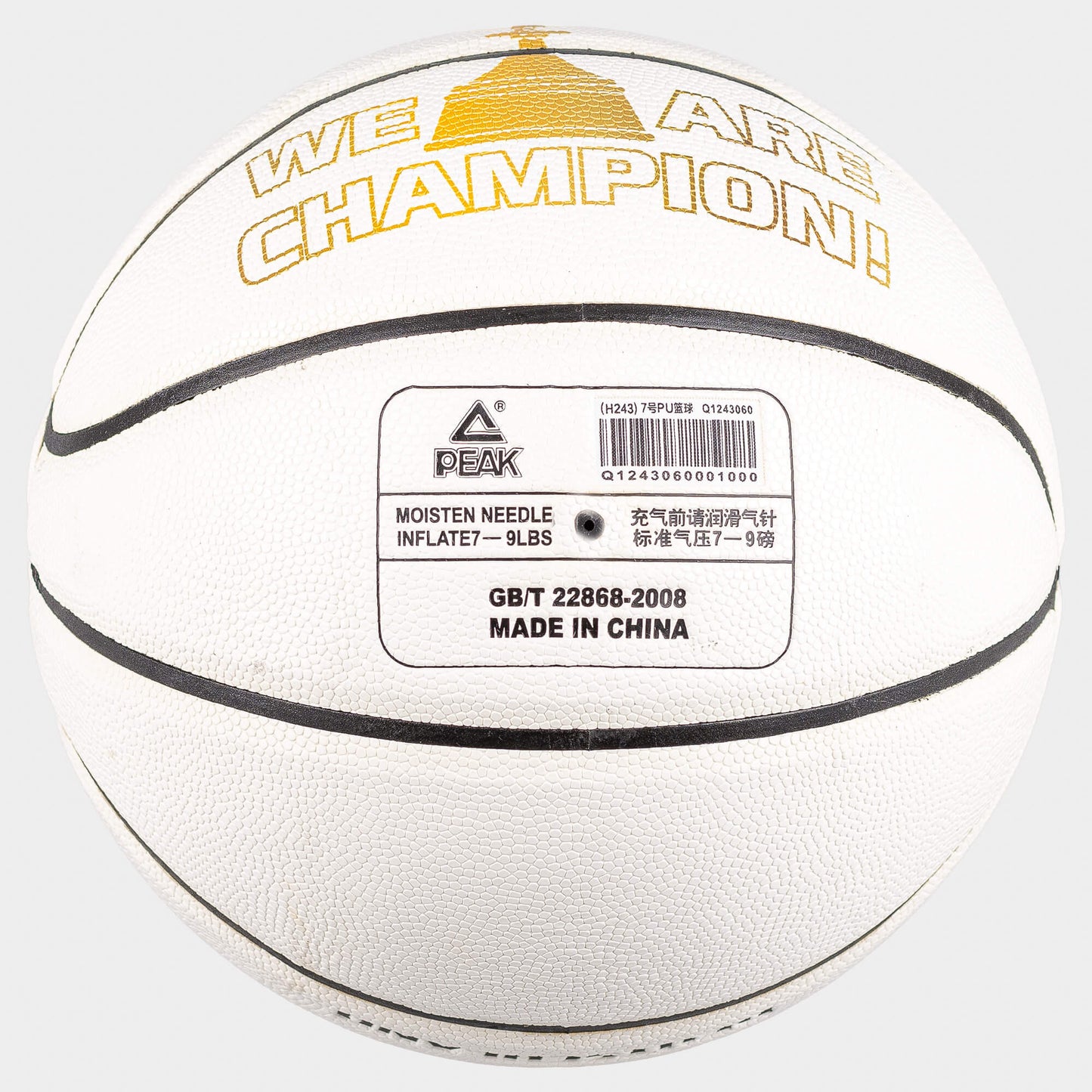 Basketbalová lopta PEAK Germany World Champions 7 WHITE
