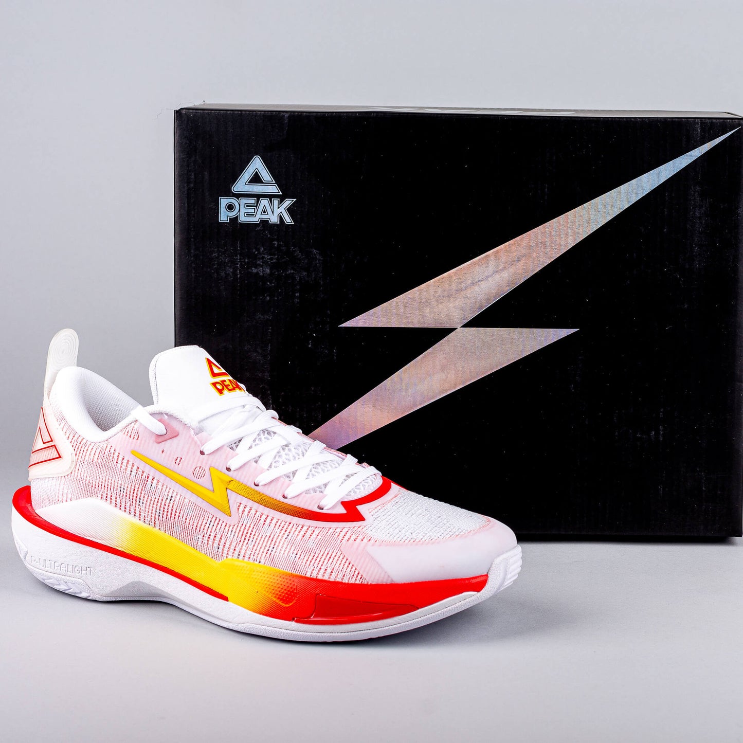 Basketbalové tenisky PEAK Taichi Lightning 11 WHITE/RED ORANGE