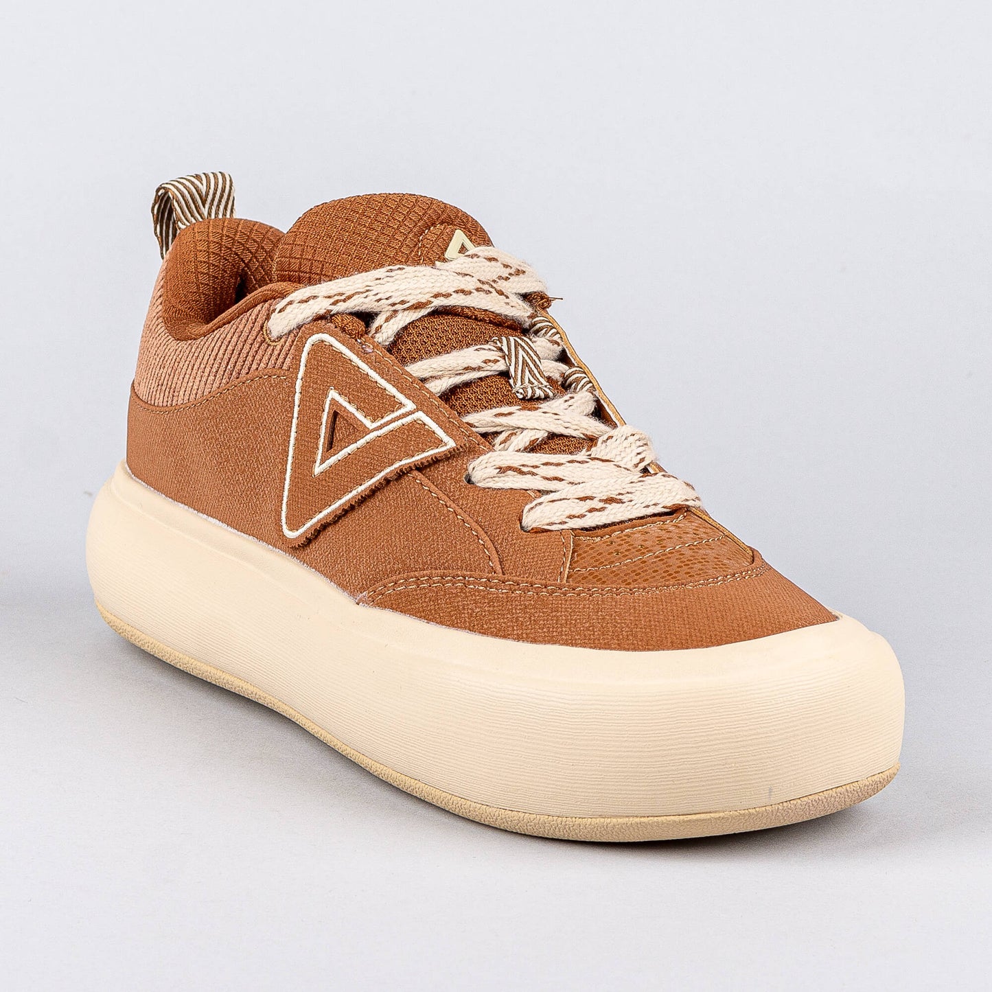 Dámske módne tenisky Peak Fashion Culture Shoes Taichi Cake Shoes Brown