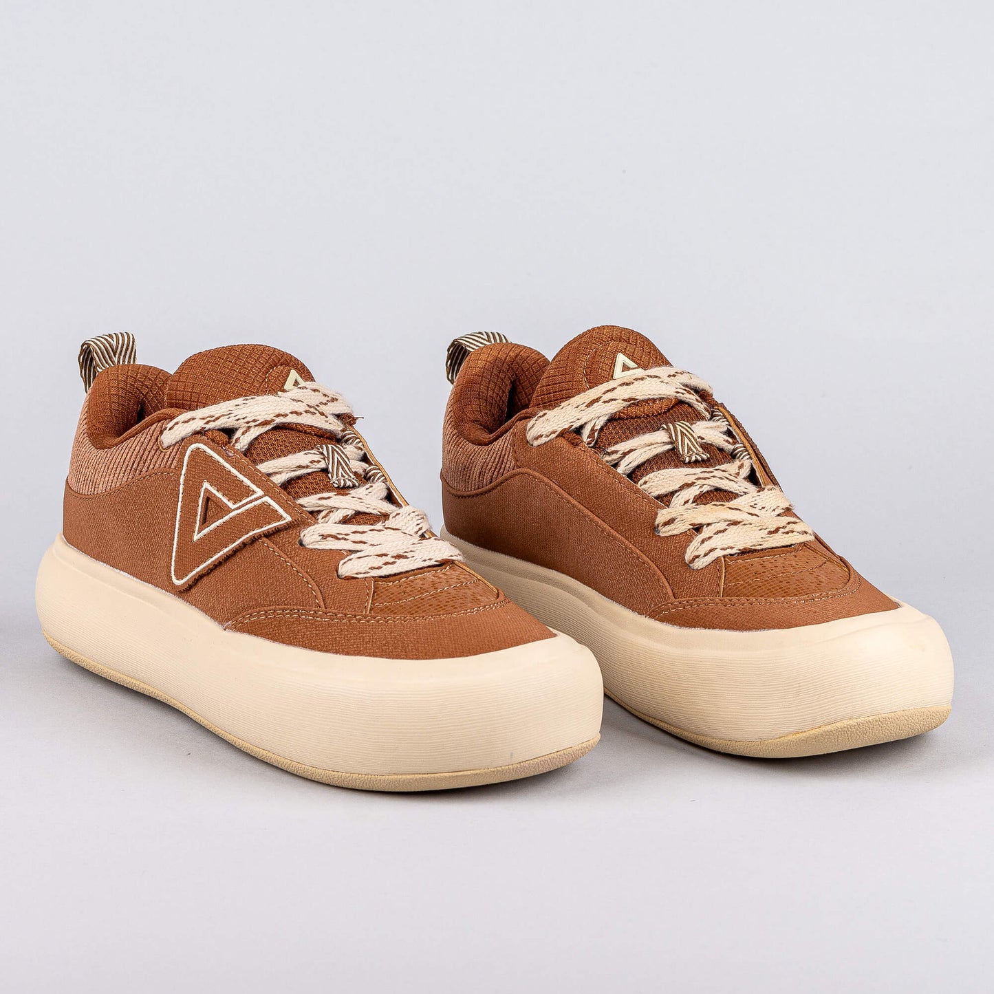 Dámske módne tenisky Peak Fashion Culture Shoes Taichi Cake Shoes Brown