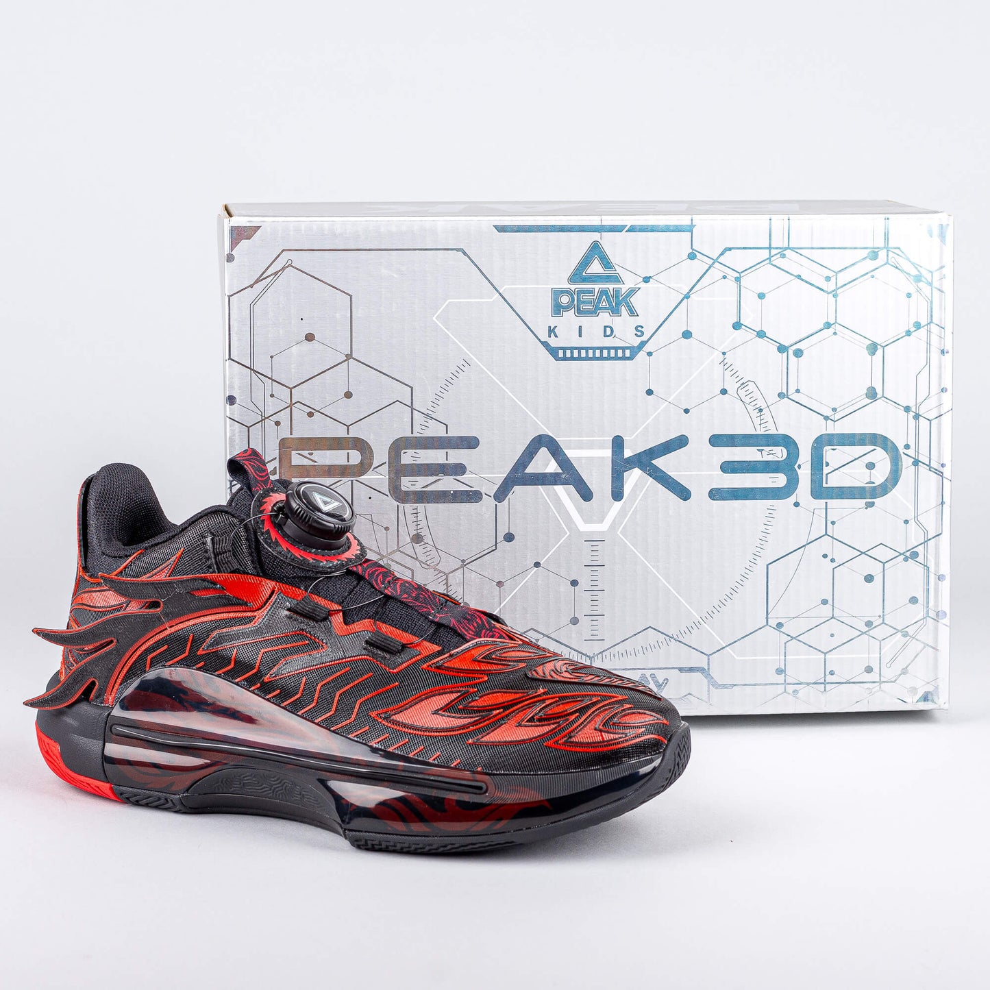 Detské basketbalové tenisky PEAK Disc 3D print Black