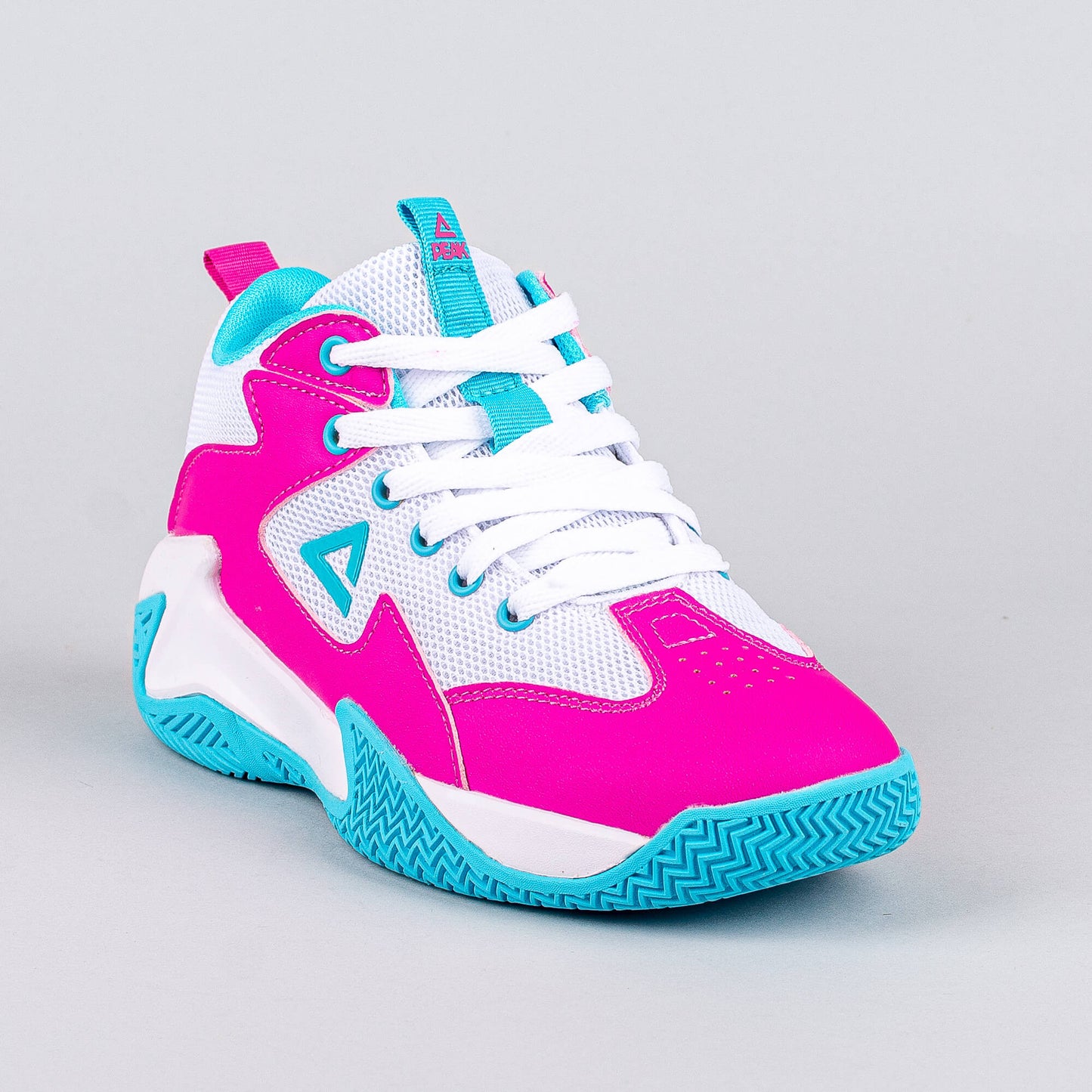 Detské basketbalové tenisky PEAK Game 2 Miami BLUE/ROSE