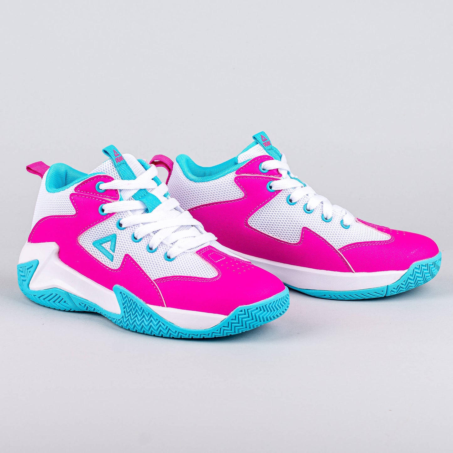 Detské basketbalové tenisky PEAK Game 2 Miami BLUE/ROSE