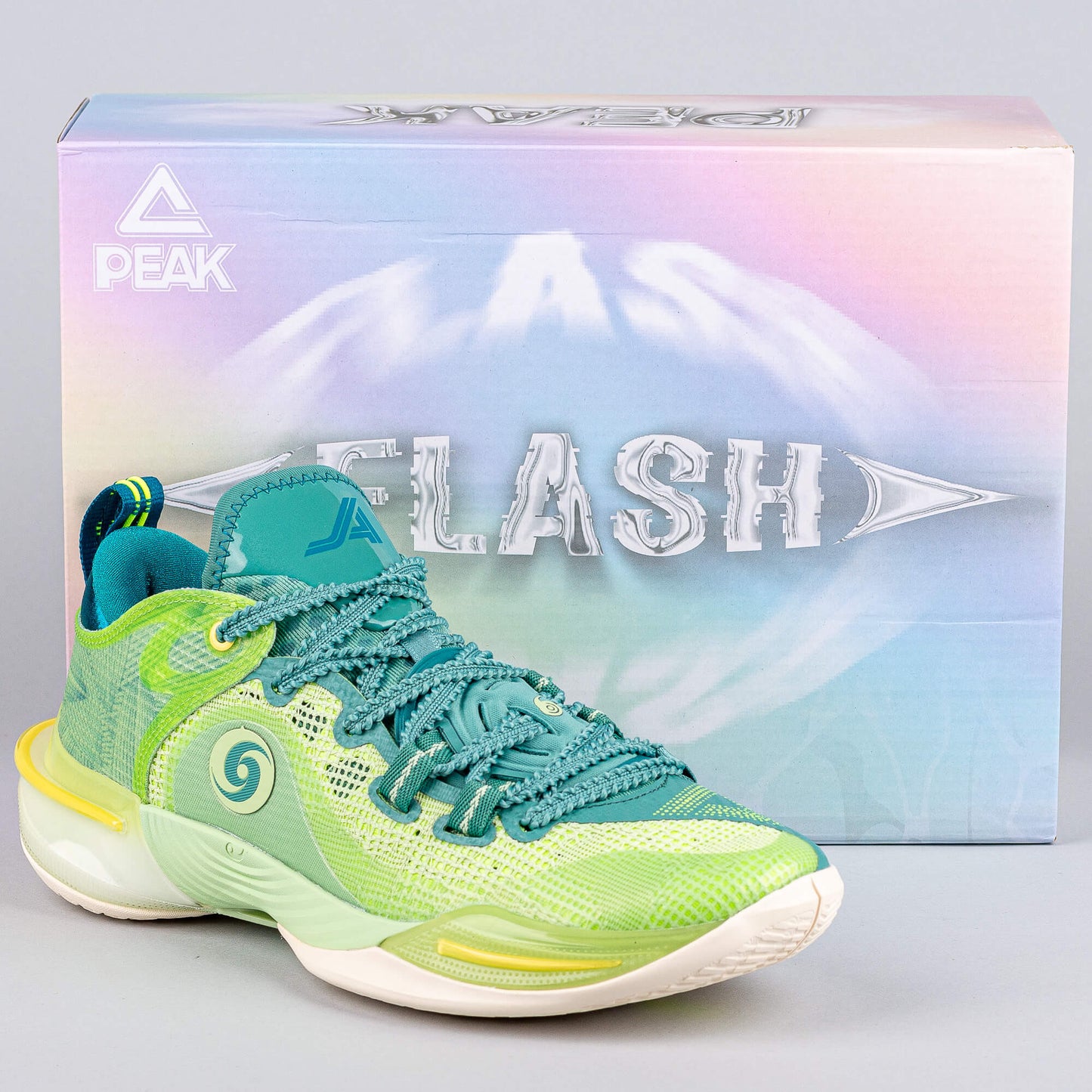 Basketbalové tenisky Peak Basketball Match Shoes Flash 6 Ying And Yang Green