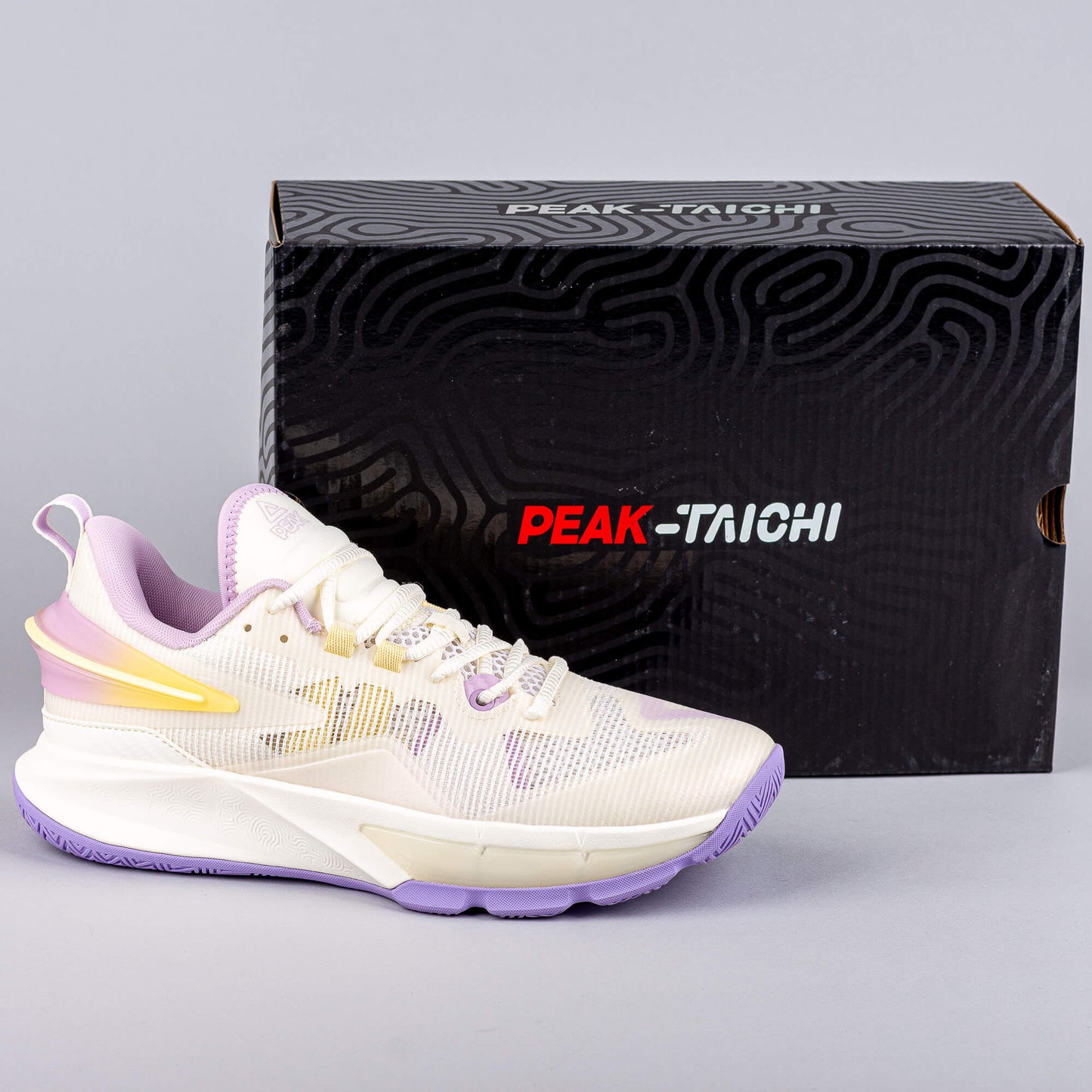 Basketbalové tenisky Peak Basketball Match Shoes Flash 6 Ultralight White/Purple