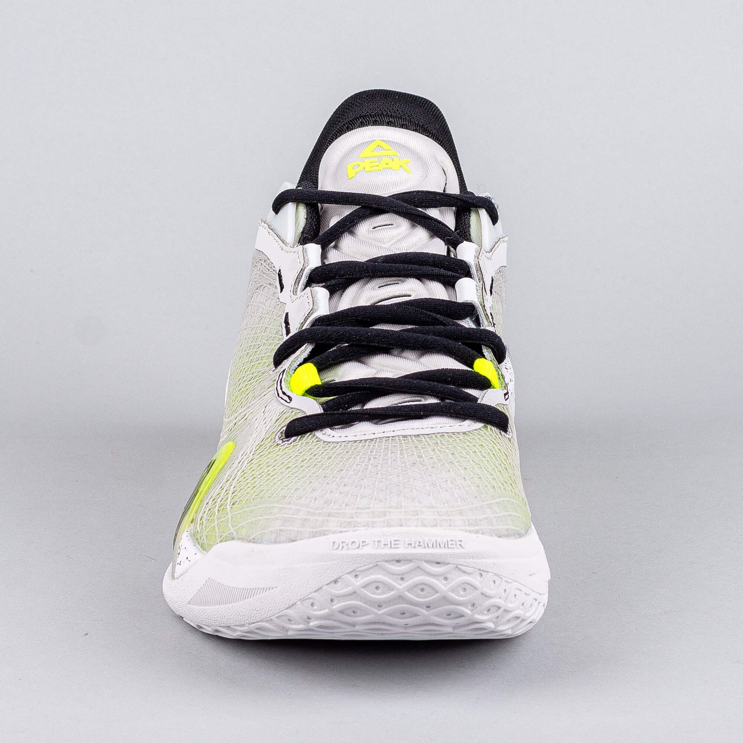 Basketbalové tenisky Peak Basketball Match Shoes Wiggins AW-Talent 2 Lt.Grey/Fluorescent Green