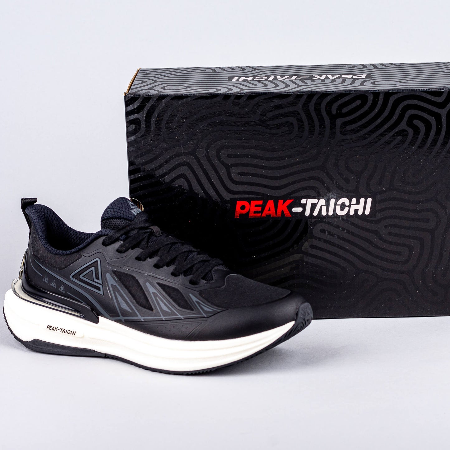 Bežecké tenisky Peak Running Shoes Taichi 6.0 Pro-Water Shield Black/White