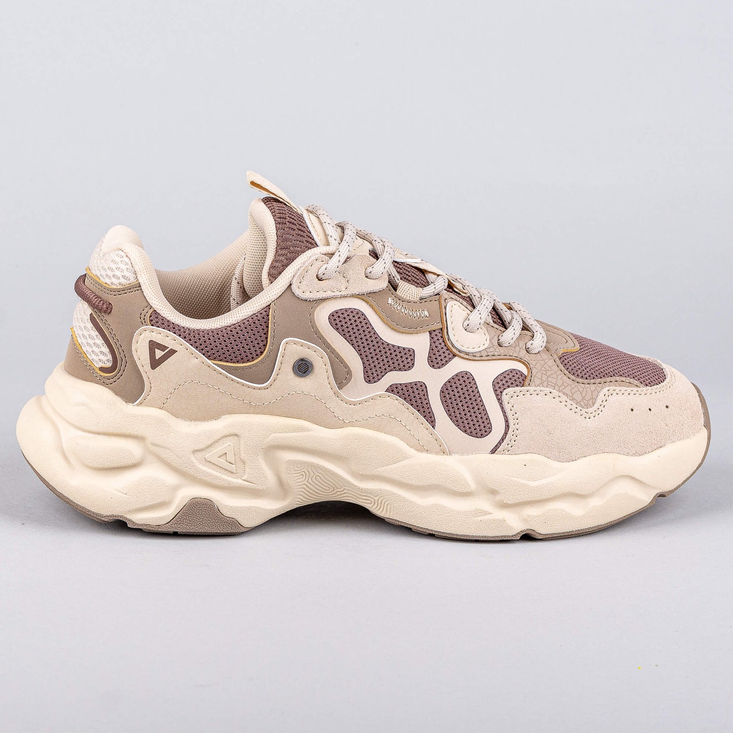 Módne tenisky Peak Retro Casual Shoes Beige/Coffee