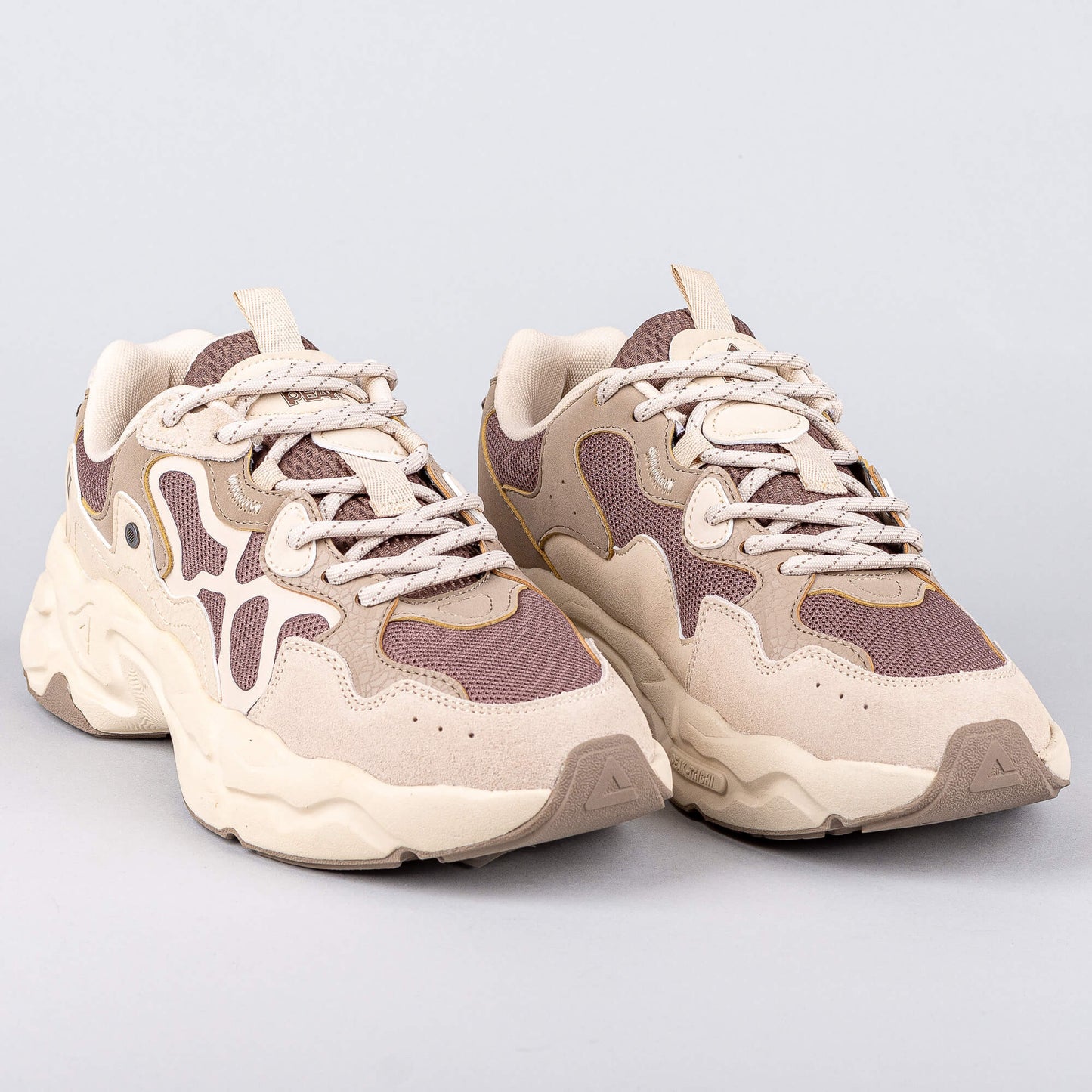 Módne tenisky Peak Retro Casual Shoes Beige/Coffee