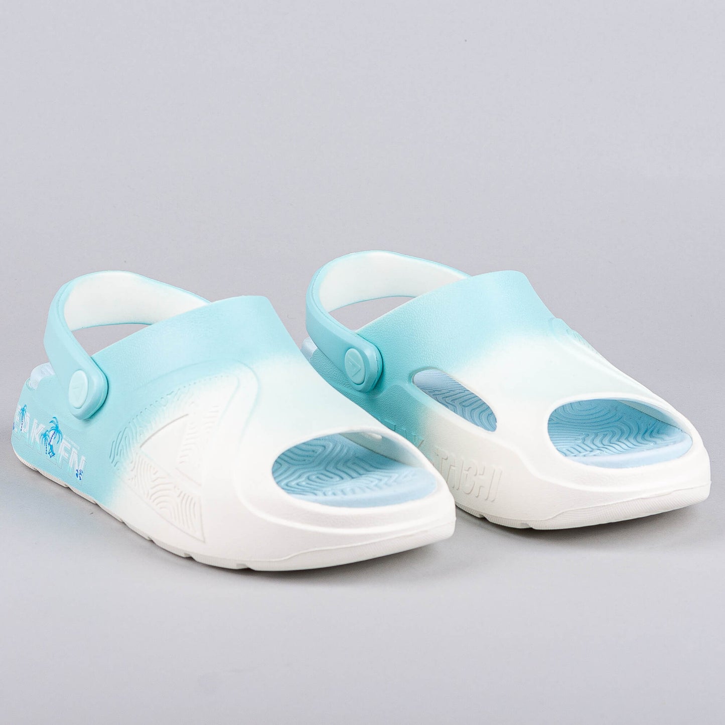 Dámske sandále PEAK Taichi Clogs Waves OFF WHITE/MOONLIGHT BLUE