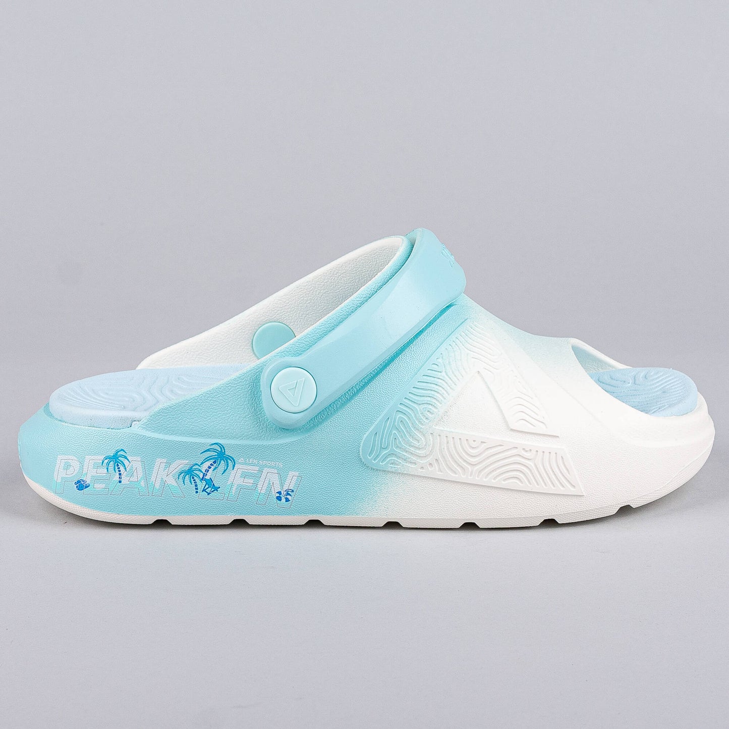 Dámske sandále PEAK Taichi Clogs Waves OFF WHITE/MOONLIGHT BLUE