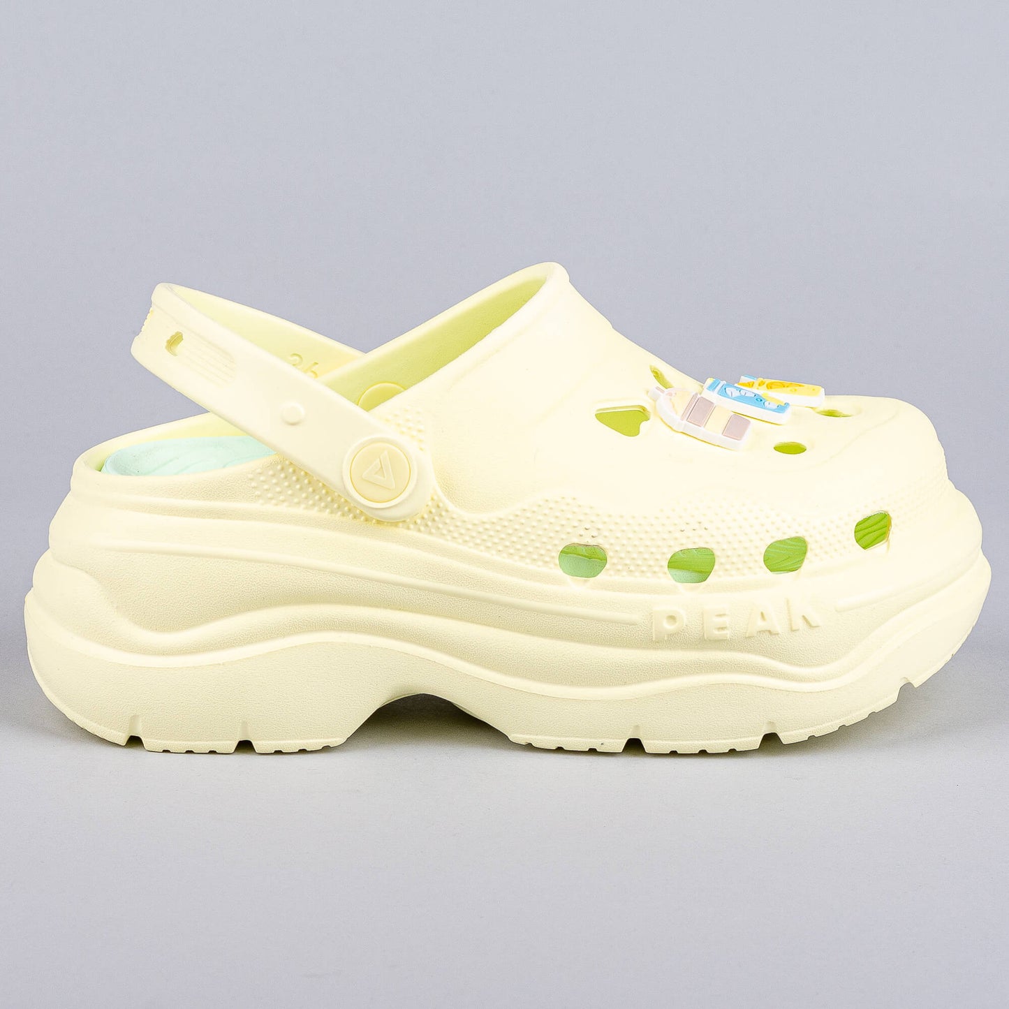 Dámske sandále PEAK Taichi Clogs Jolly WHITE LIGHT YELLOW