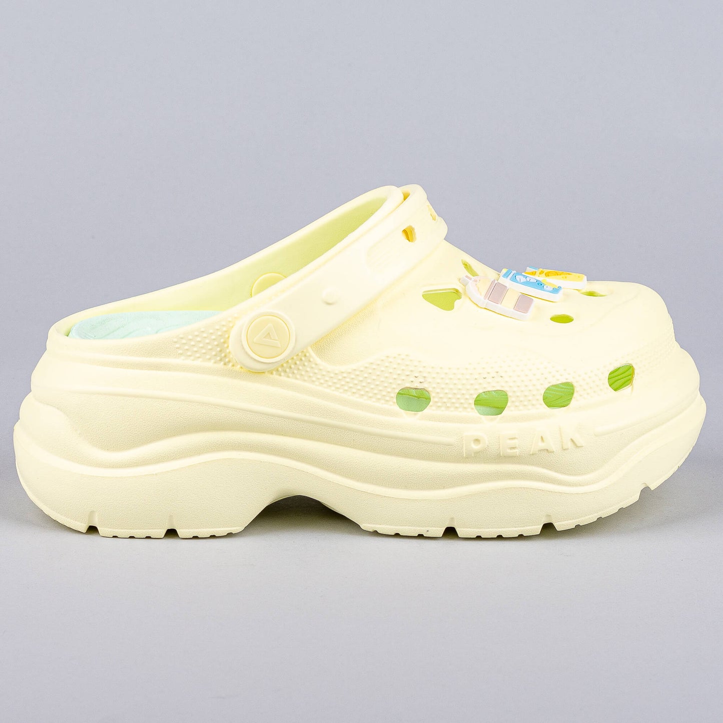 Dámske sandále PEAK Taichi Clogs Jolly WHITE LIGHT YELLOW