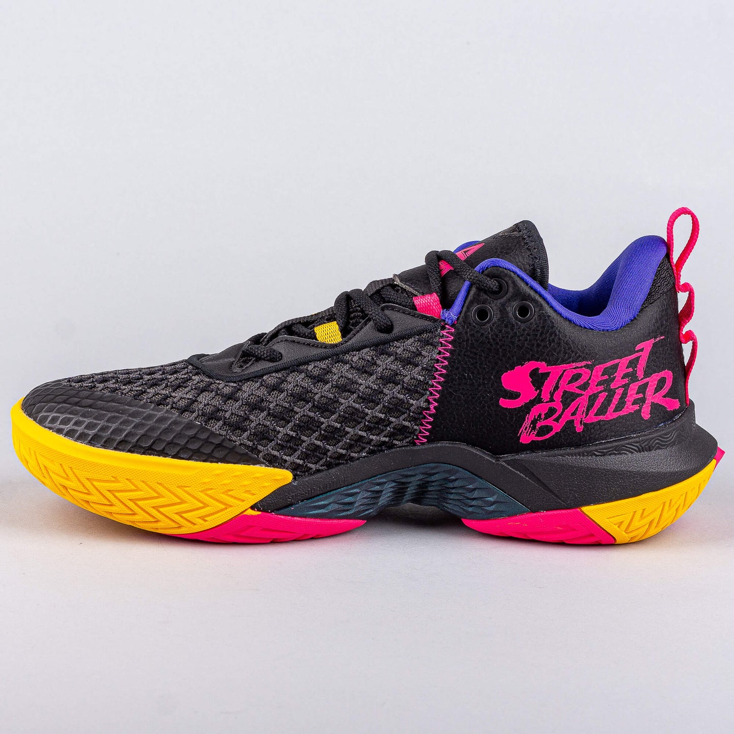 Basketbalové tenisky PEAK Street Master v2 BLACK/ROUGE RED