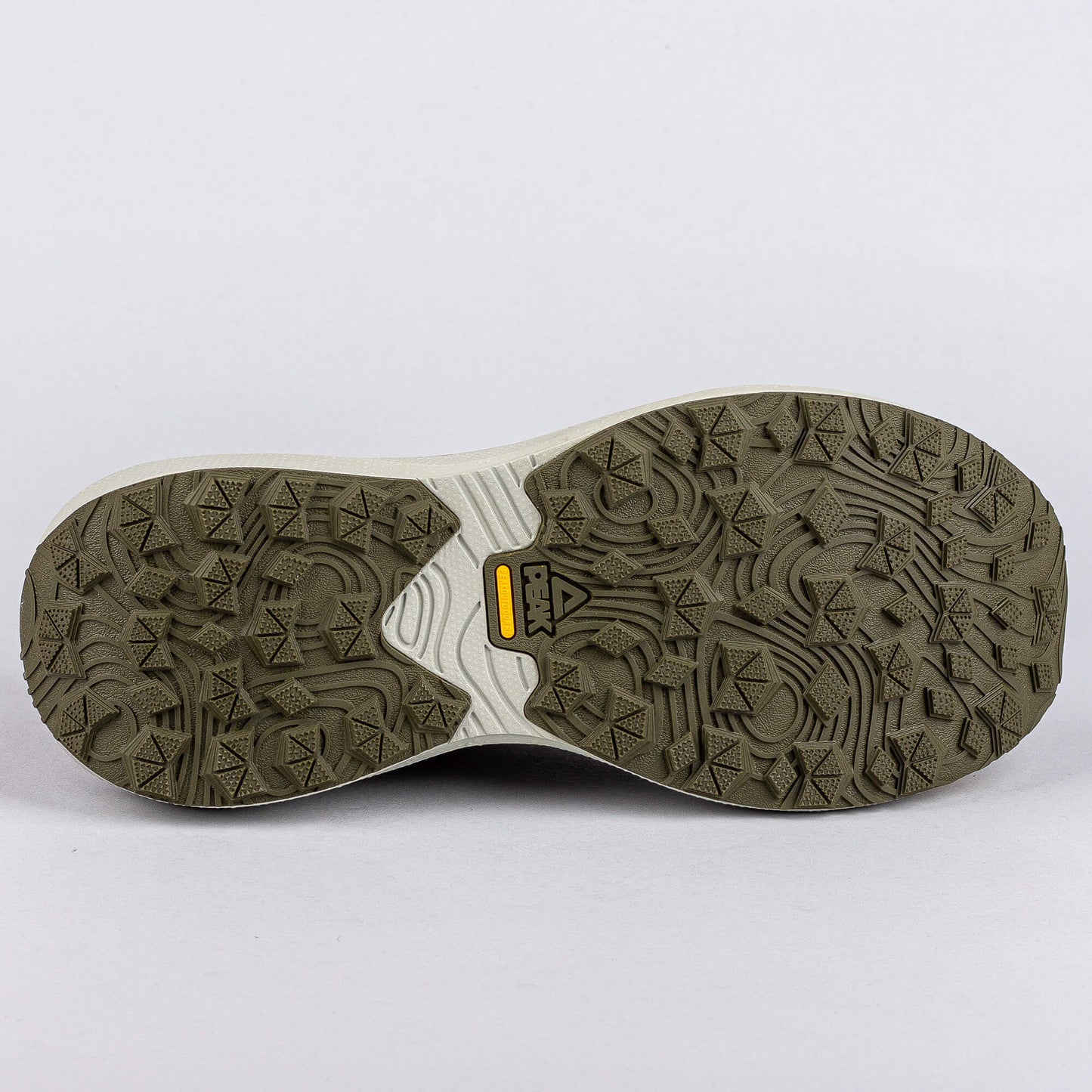 Bežecké trailové tenisky Peak Trail Running Shoes Taichi-Orographic Exploration Lt. Army