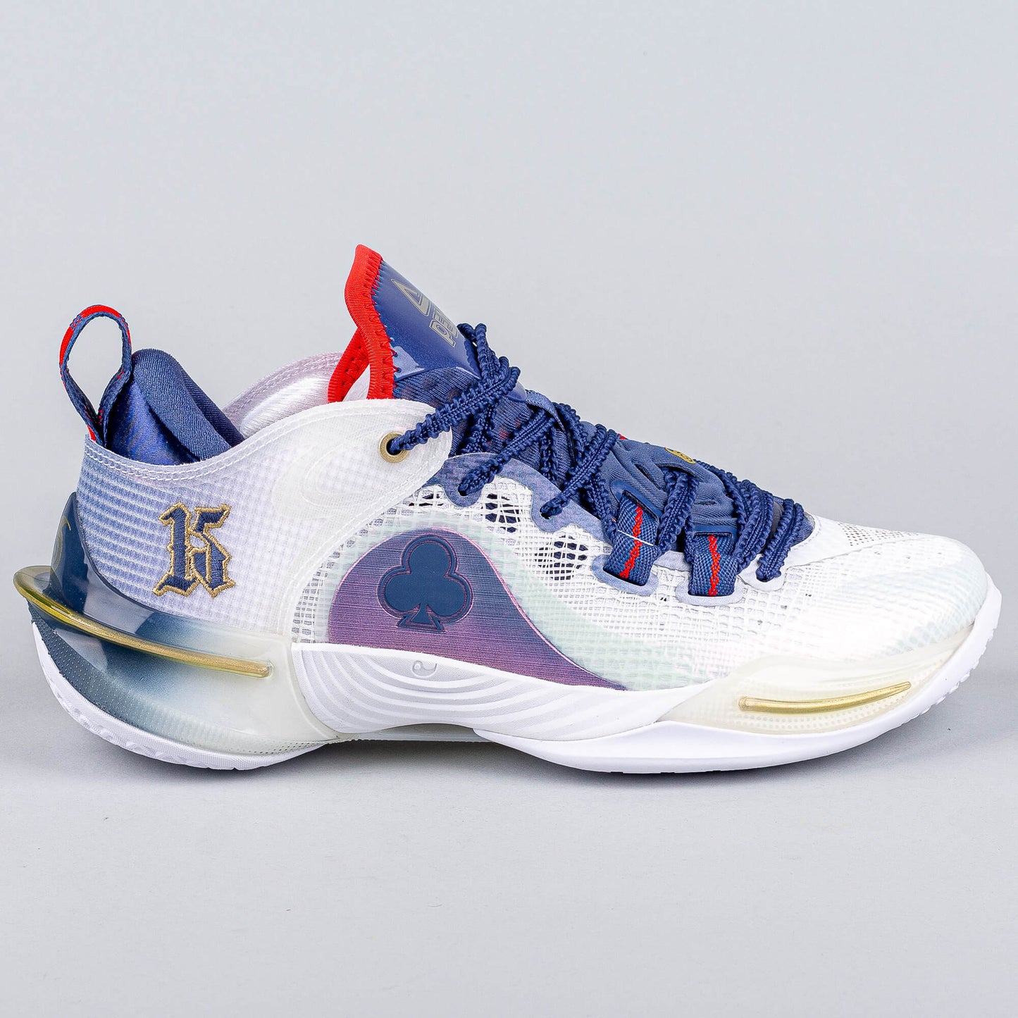 Basketbalové tenisky Peak Basketball Match Shoes Flash 6 White/Dark Blue