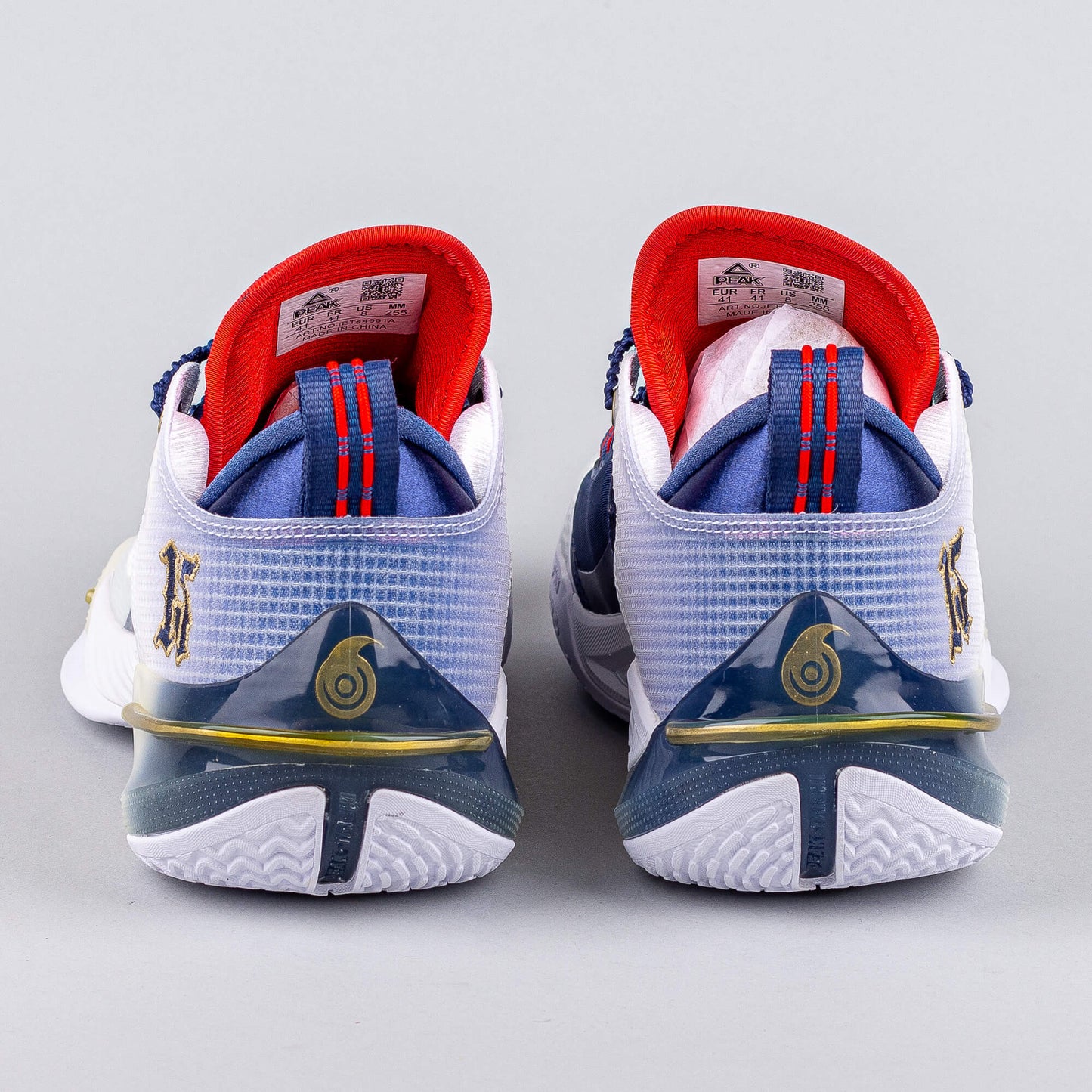 Basketbalové tenisky Peak Basketball Match Shoes Flash 6 White/Dark Blue