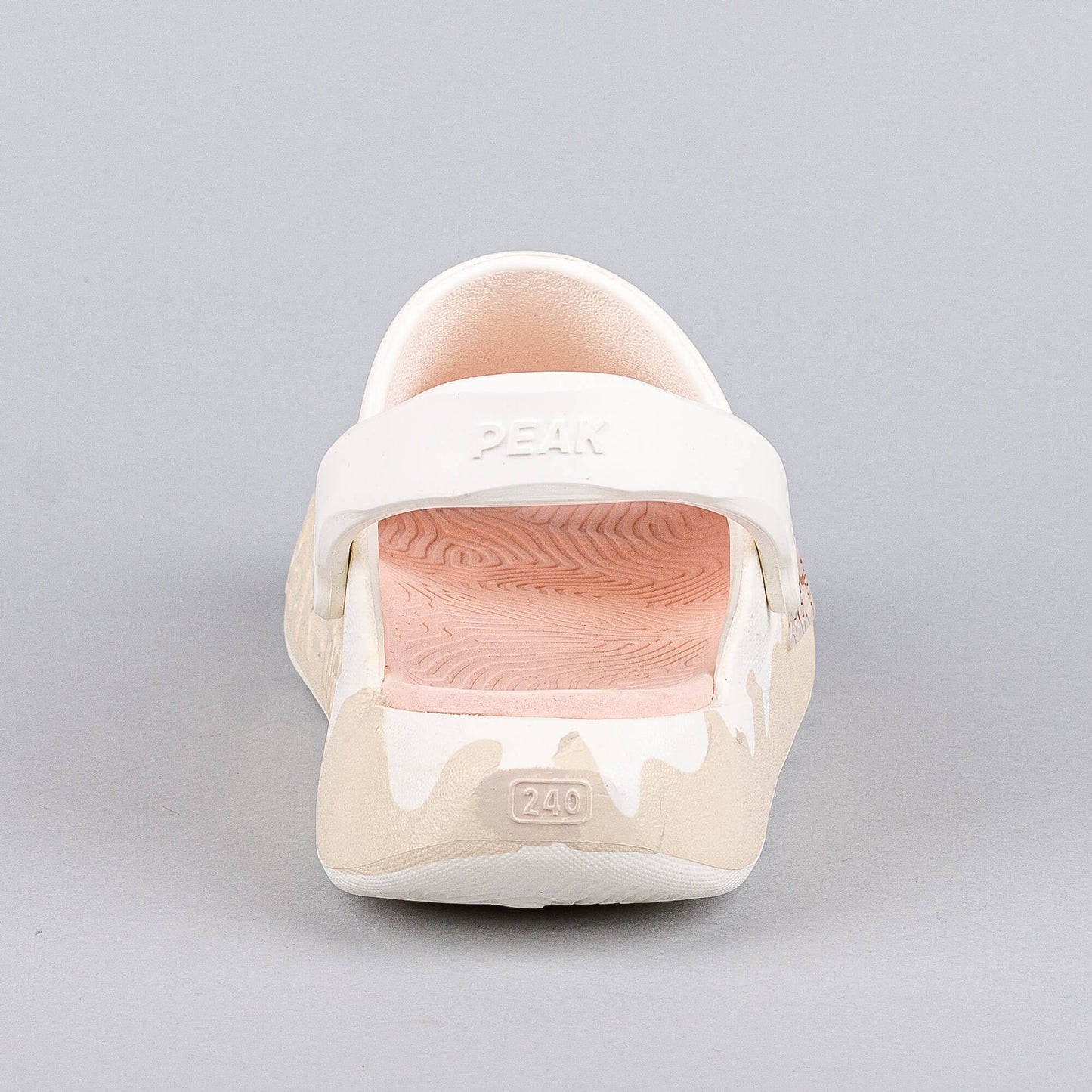 Dámske sandále PEAK Taichi Clogs Waves OFF WHITE/PINK