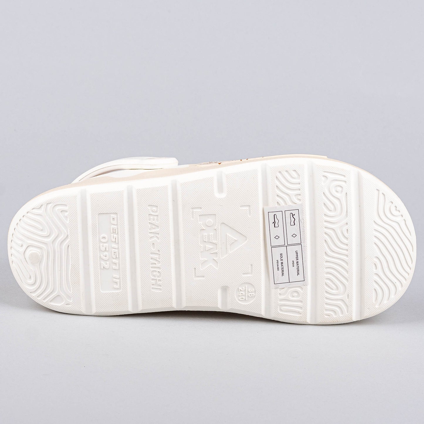 Dámske sandále PEAK Taichi Clogs Waves OFF WHITE/PINK