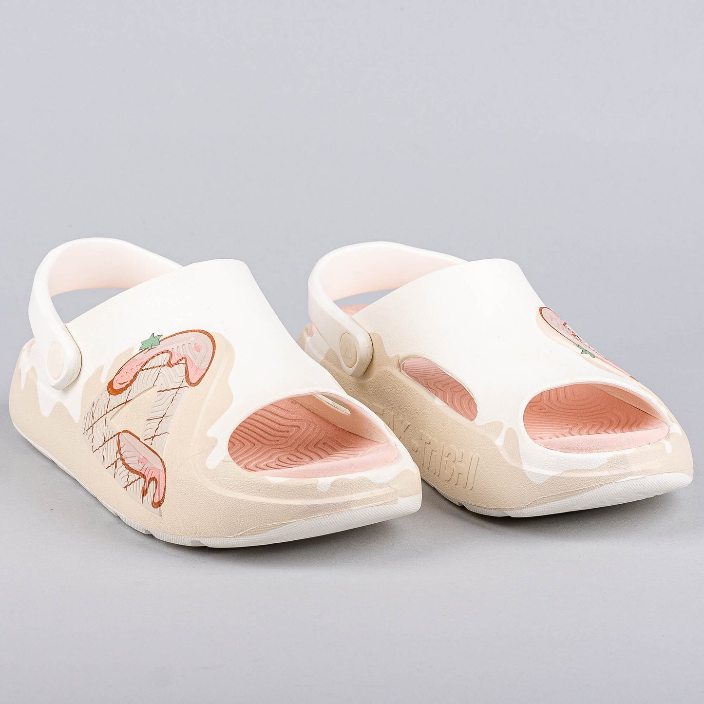 Dámske sandále PEAK Taichi Clogs Waves OFF WHITE/PINK