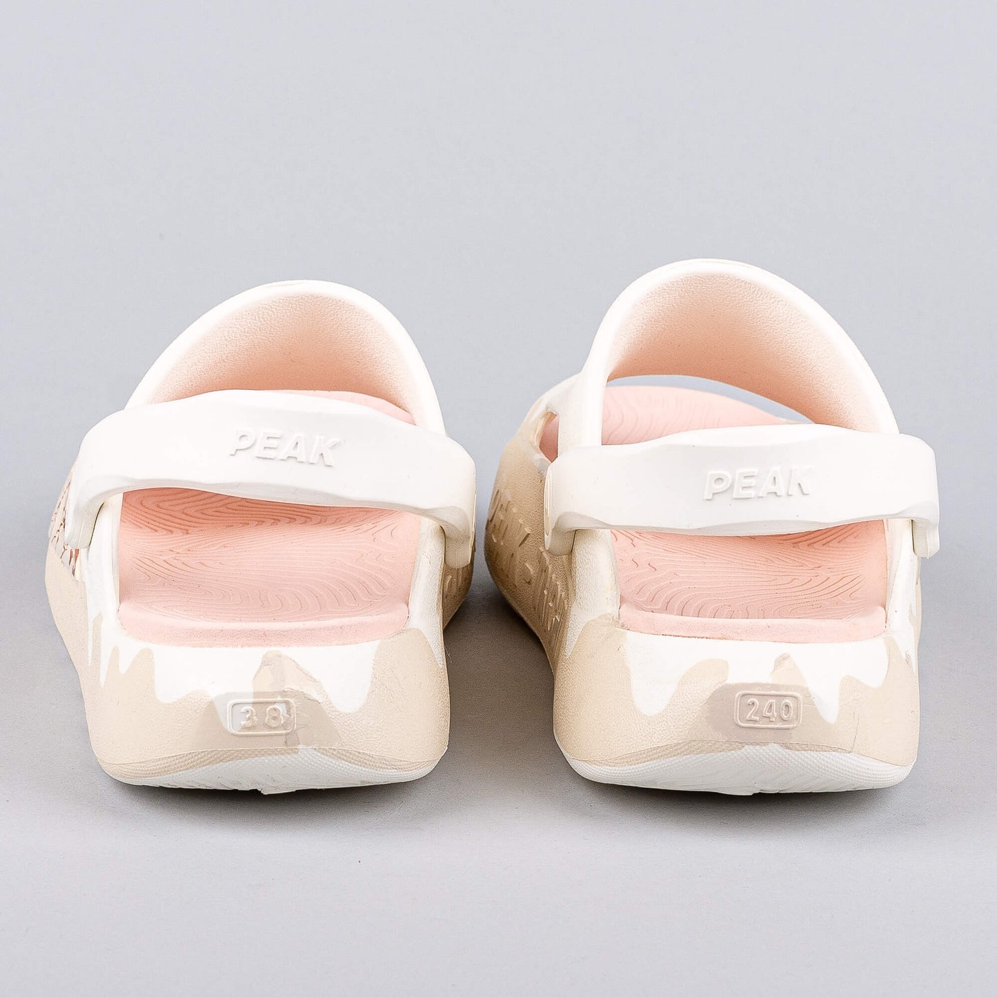 Dámske sandále PEAK Taichi Clogs Waves OFF WHITE/PINK