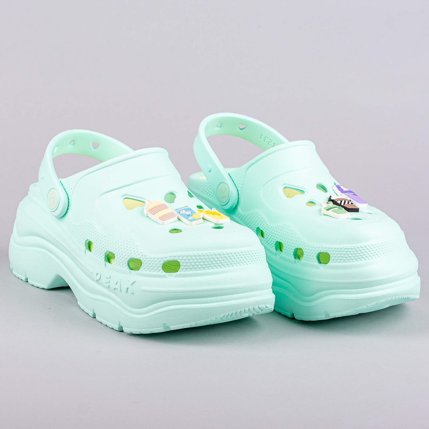 Dámske sandále PEAK Taichi Clogs Jolly GOUACHE GREEN