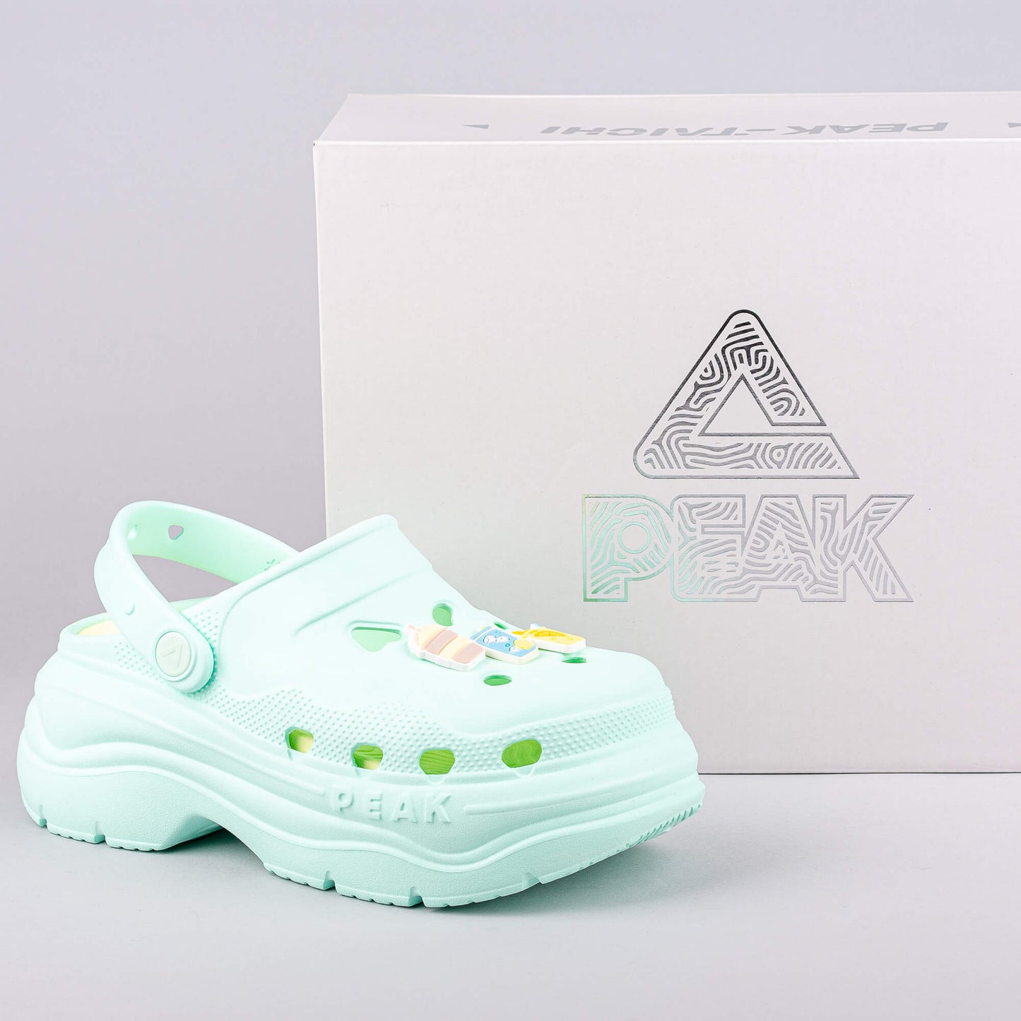 Dámske sandále PEAK Taichi Clogs Jolly GOUACHE GREEN