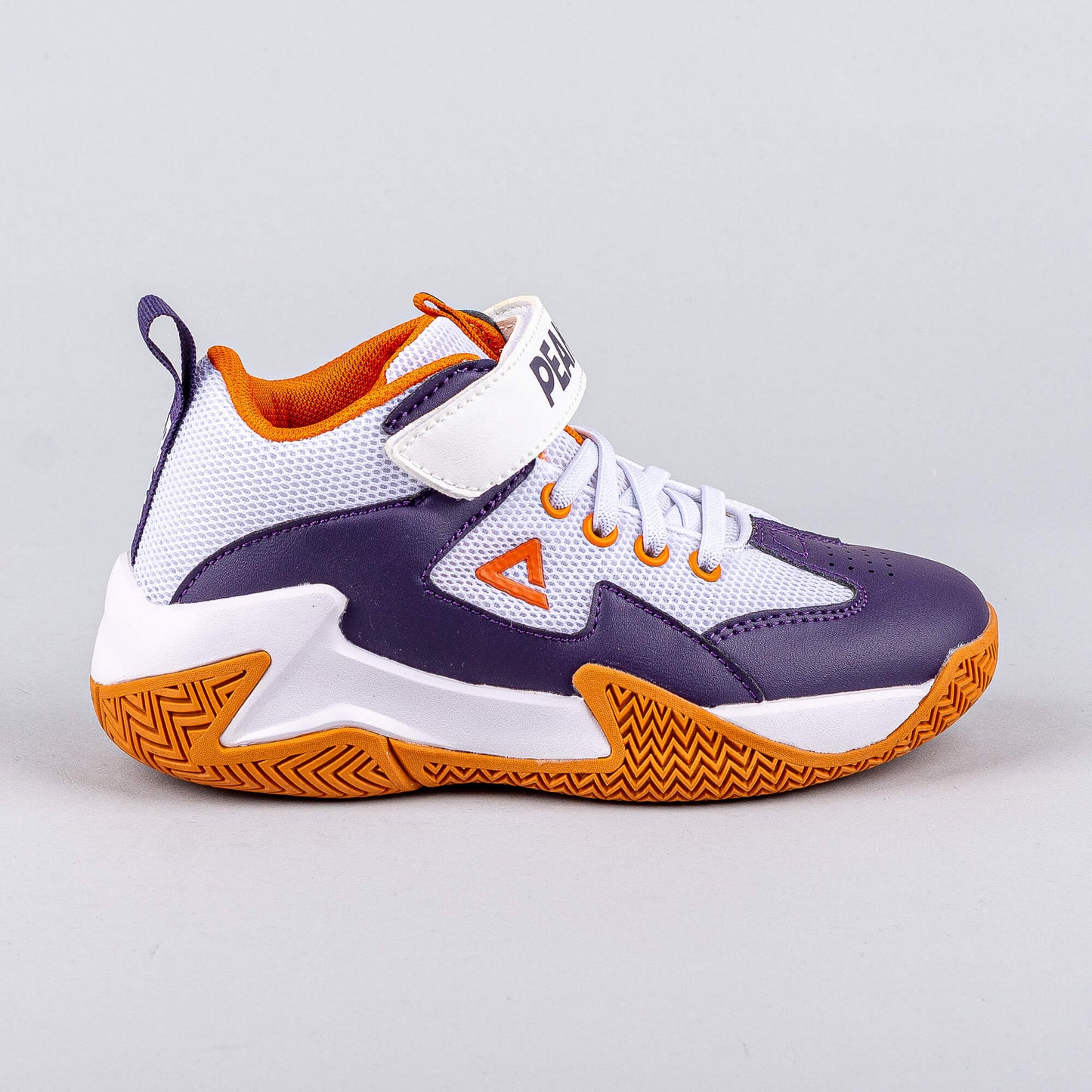 Detské basketbalové tenisky PEAK Game 2 NY BLUE PURPLE/ORANGE
