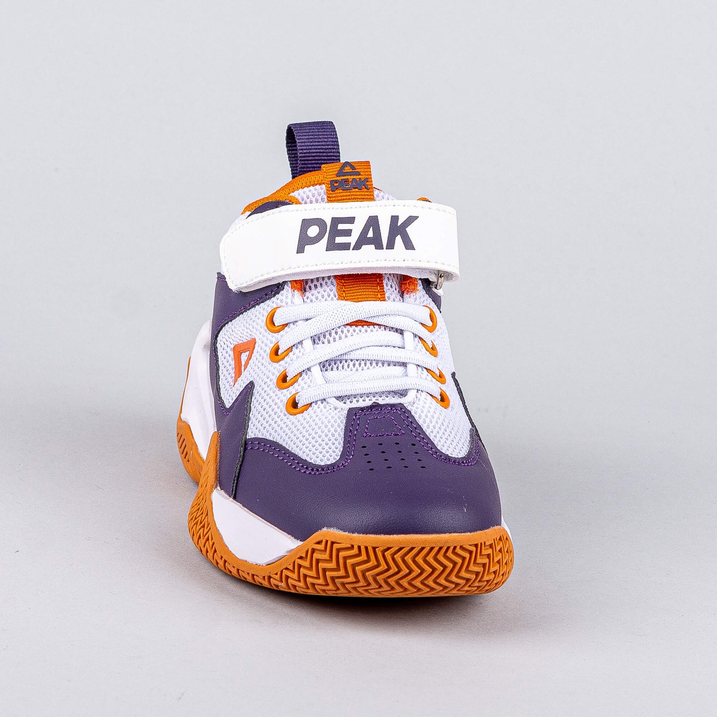 Detské basketbalové tenisky PEAK Game 2 NY BLUE PURPLE/ORANGE