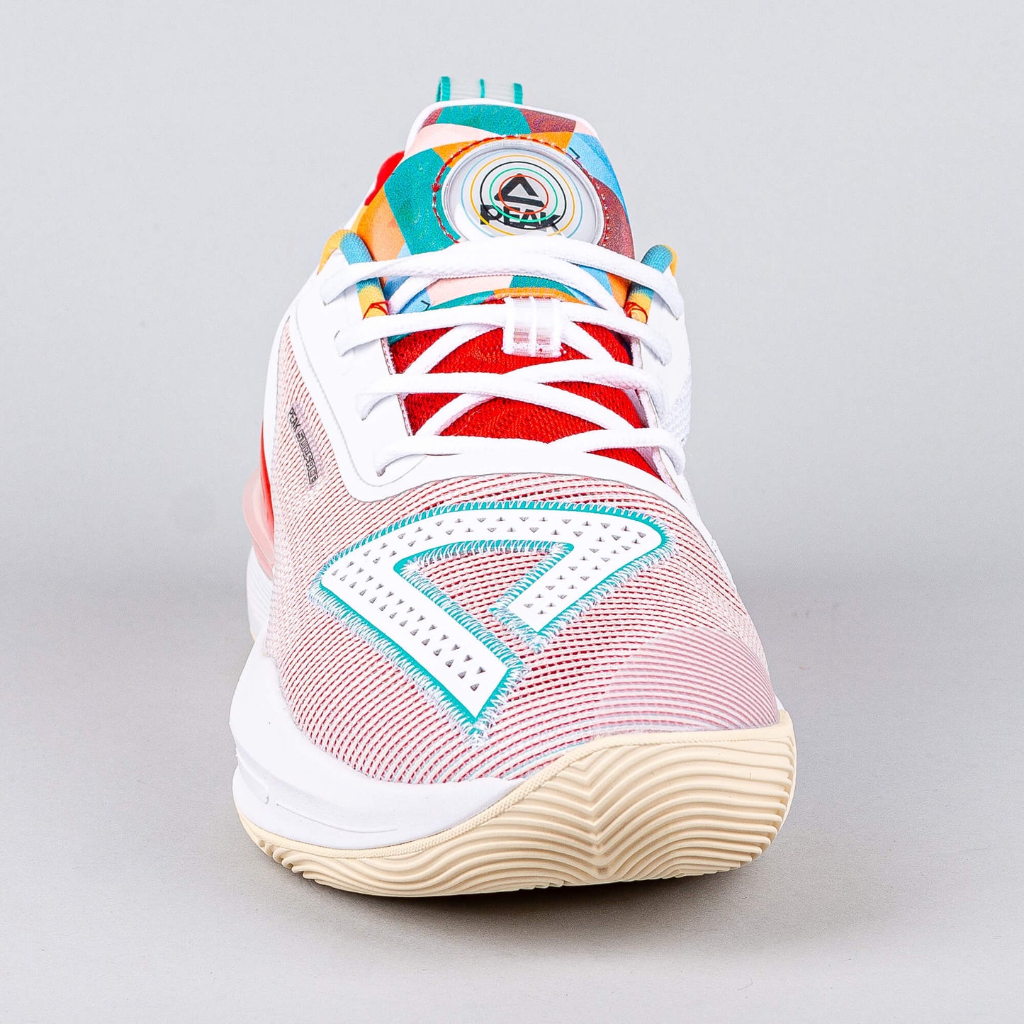 Basketbalové tenisky PEAK Basketball Match Shoes Big triangle 3 Olympic WHITE/RED
