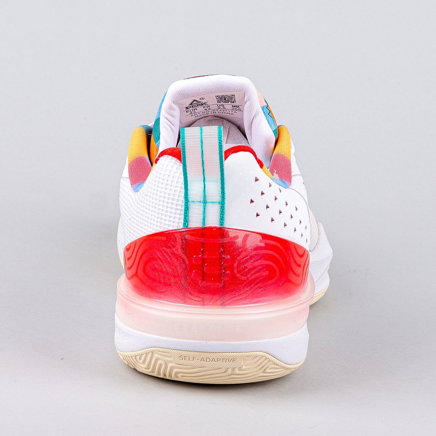 Basketbalové tenisky PEAK Basketball Match Shoes Big triangle 3 Olympic WHITE/RED