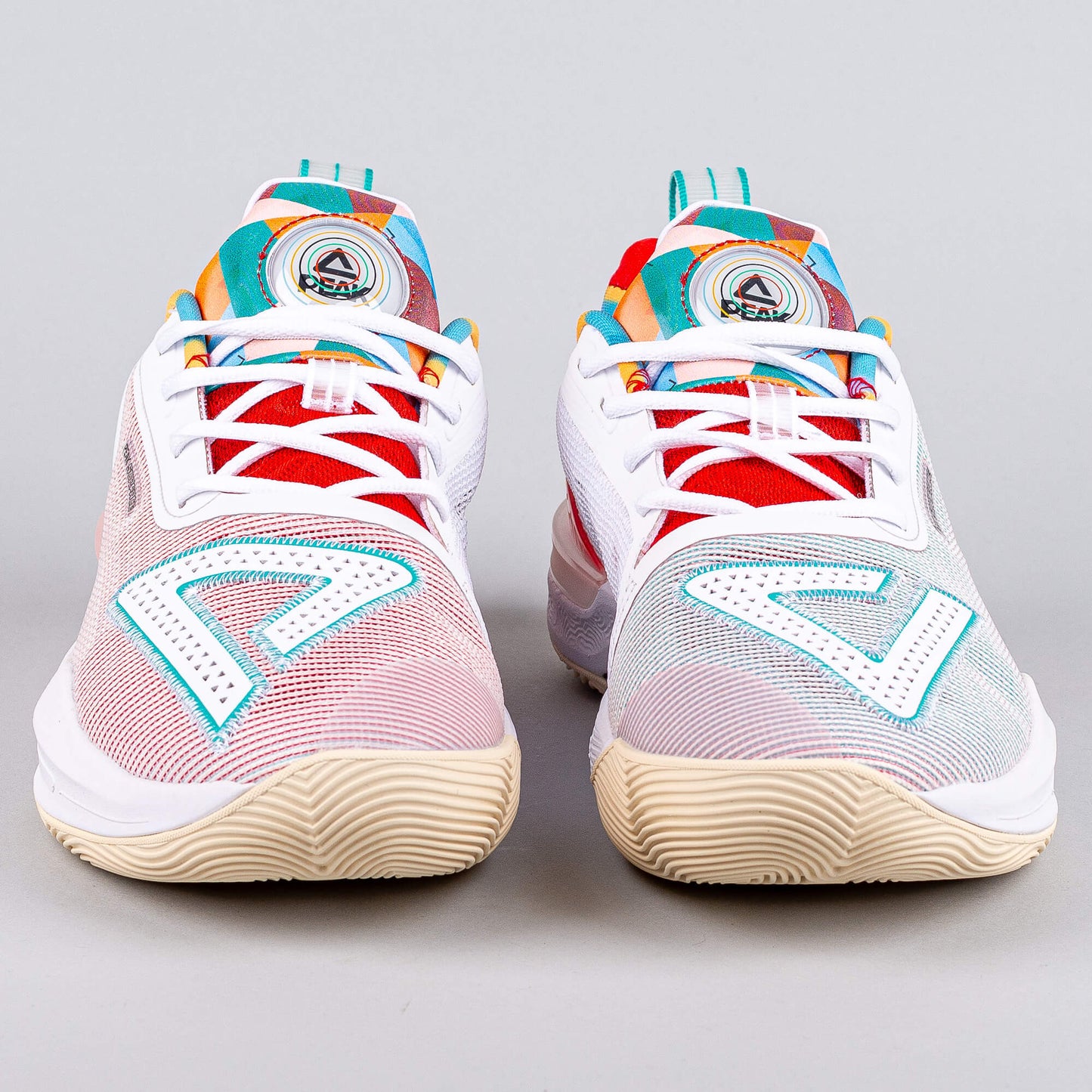 Basketbalové tenisky PEAK Basketball Match Shoes Big triangle 3 Olympic WHITE/RED