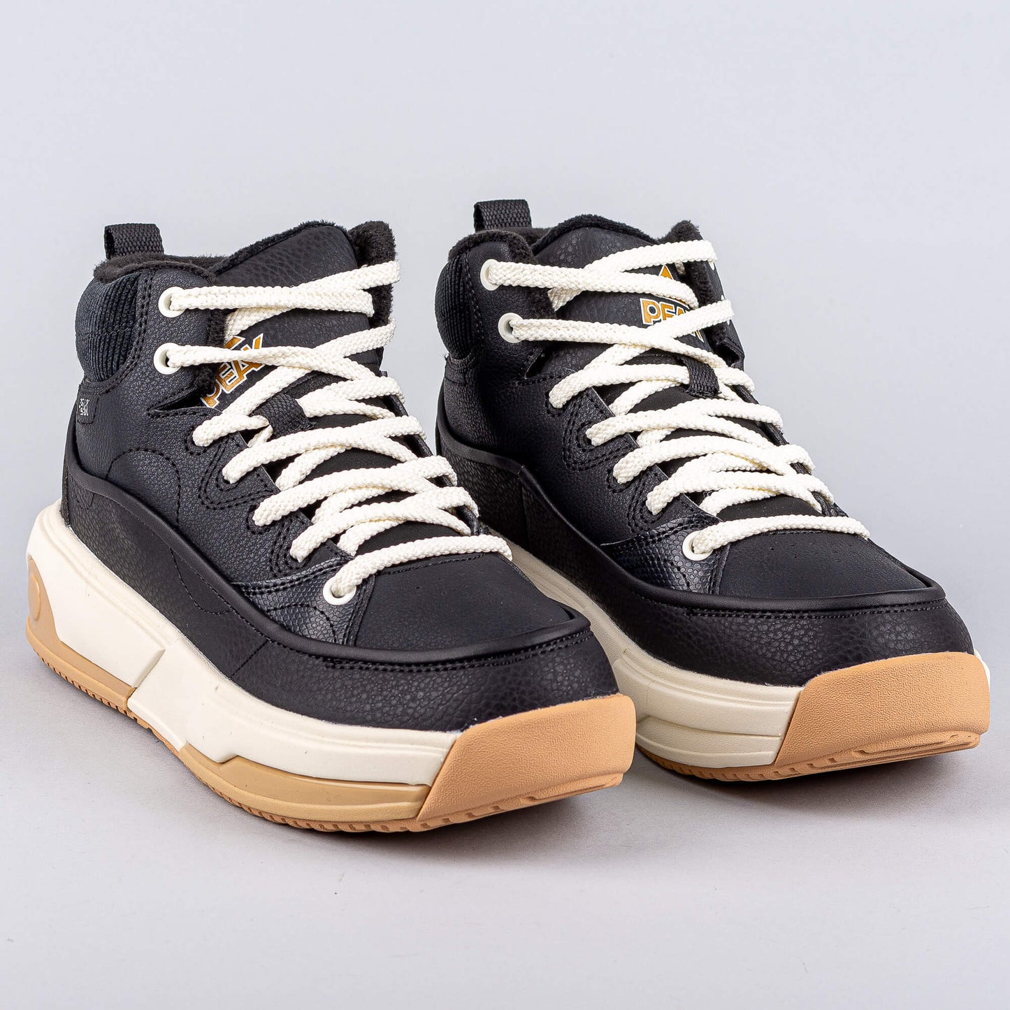 Dámske tenisky Peak Winter Culture Shoes Taichi-Starburst Black/Canvas White