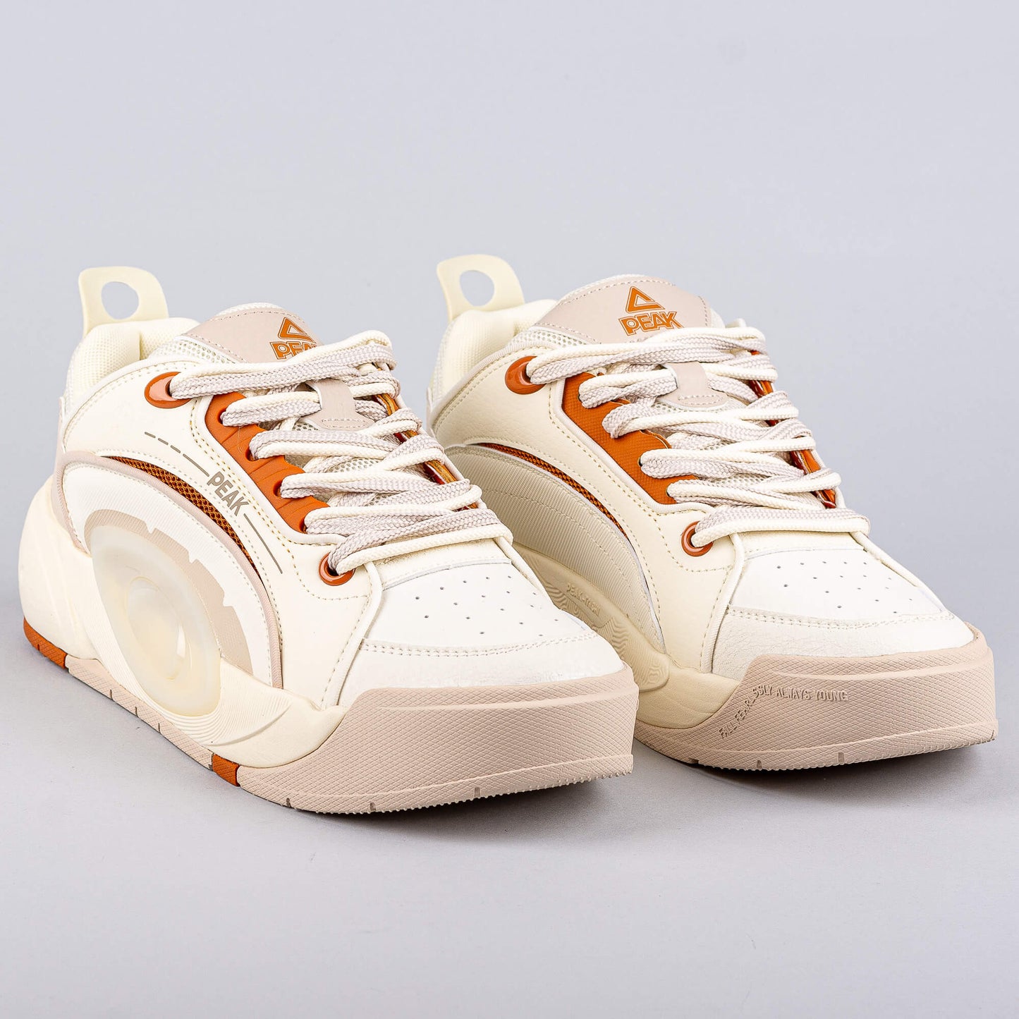 Tenisky Peak Culture Shoes Taichi Ling Yue 3.0 Canvas White/Brown