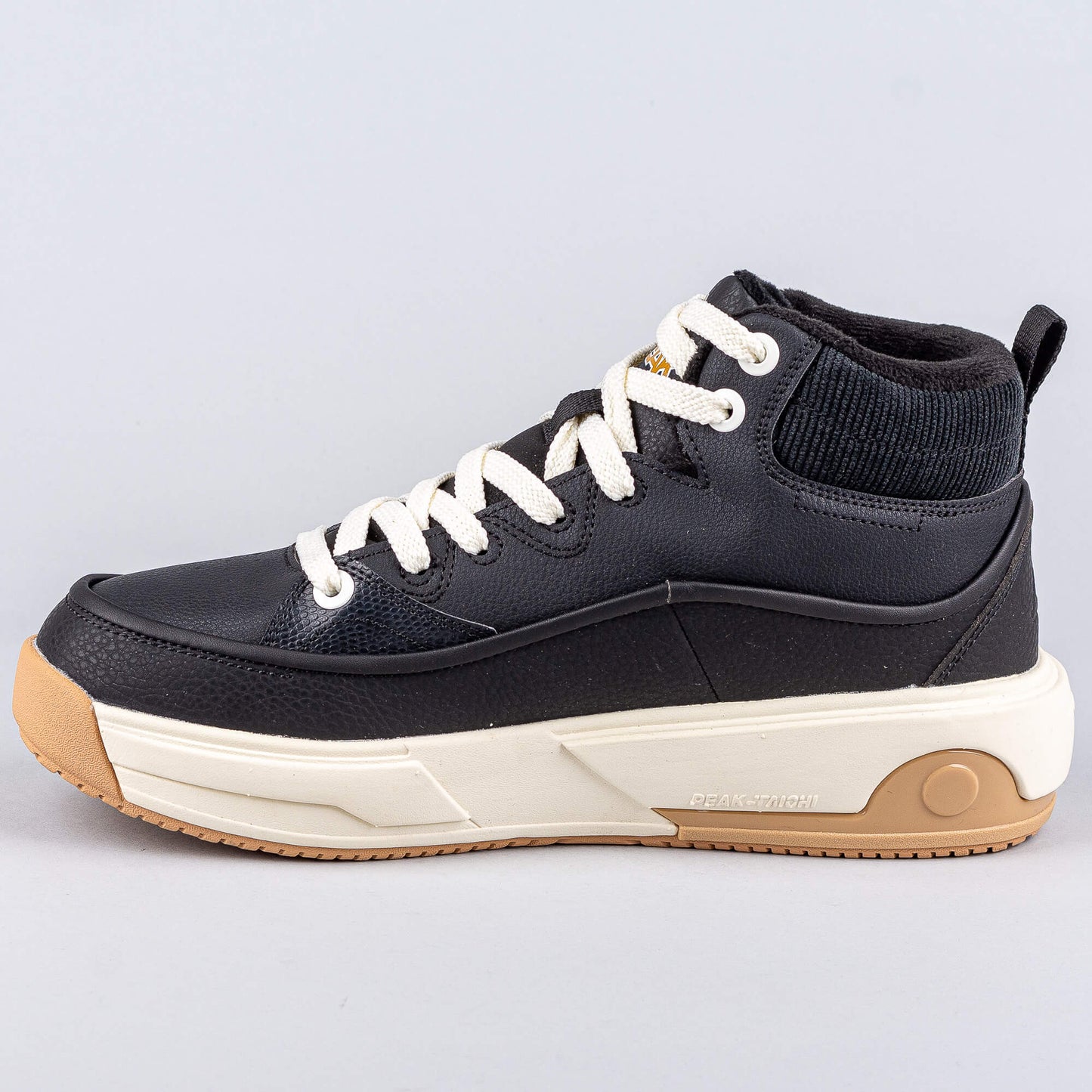 Tenisky Peak Winter Culture Shoes Taichi-Starburst Black/Canvas White