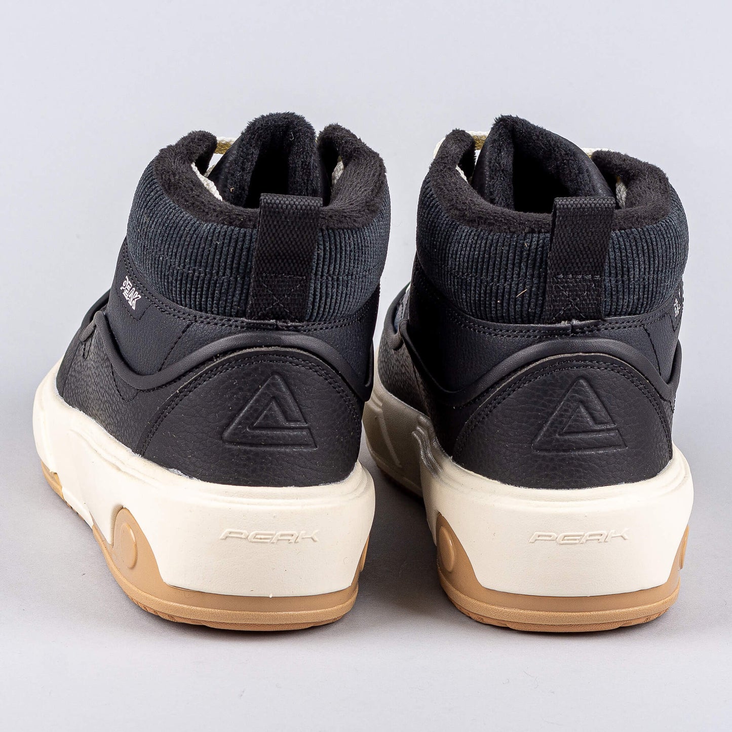 Tenisky Peak Winter Culture Shoes Taichi-Starburst Black/Canvas White