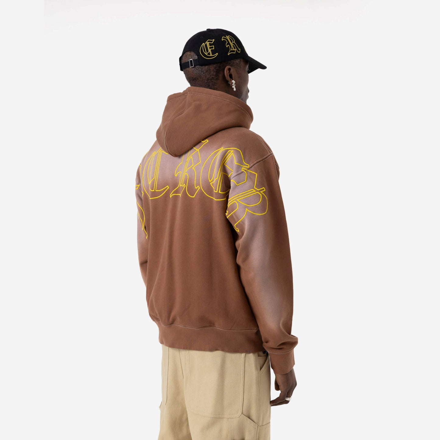 Jacker Gothica Zipped Jacket Brown