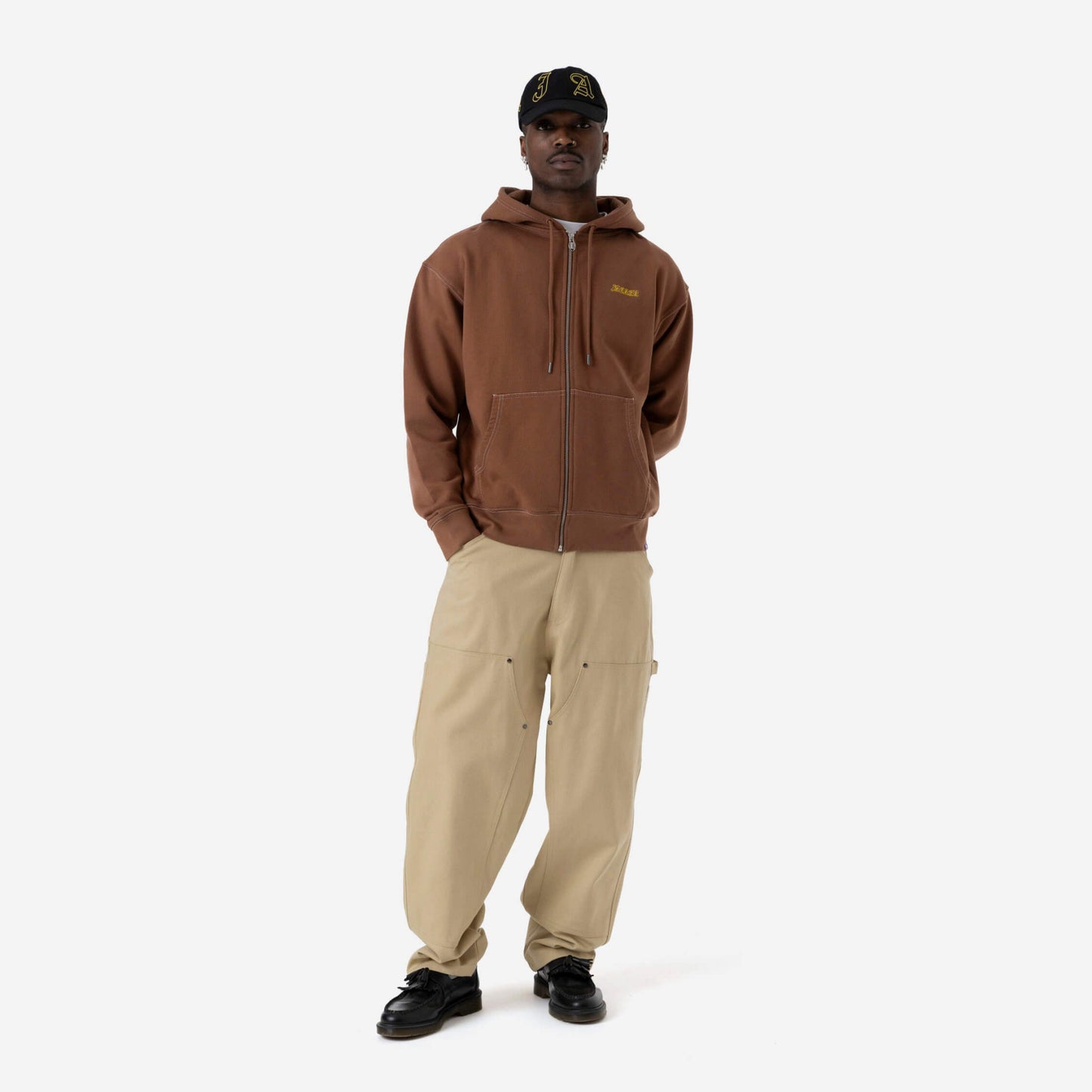 Jacker Gothica Zipped Jacket Brown