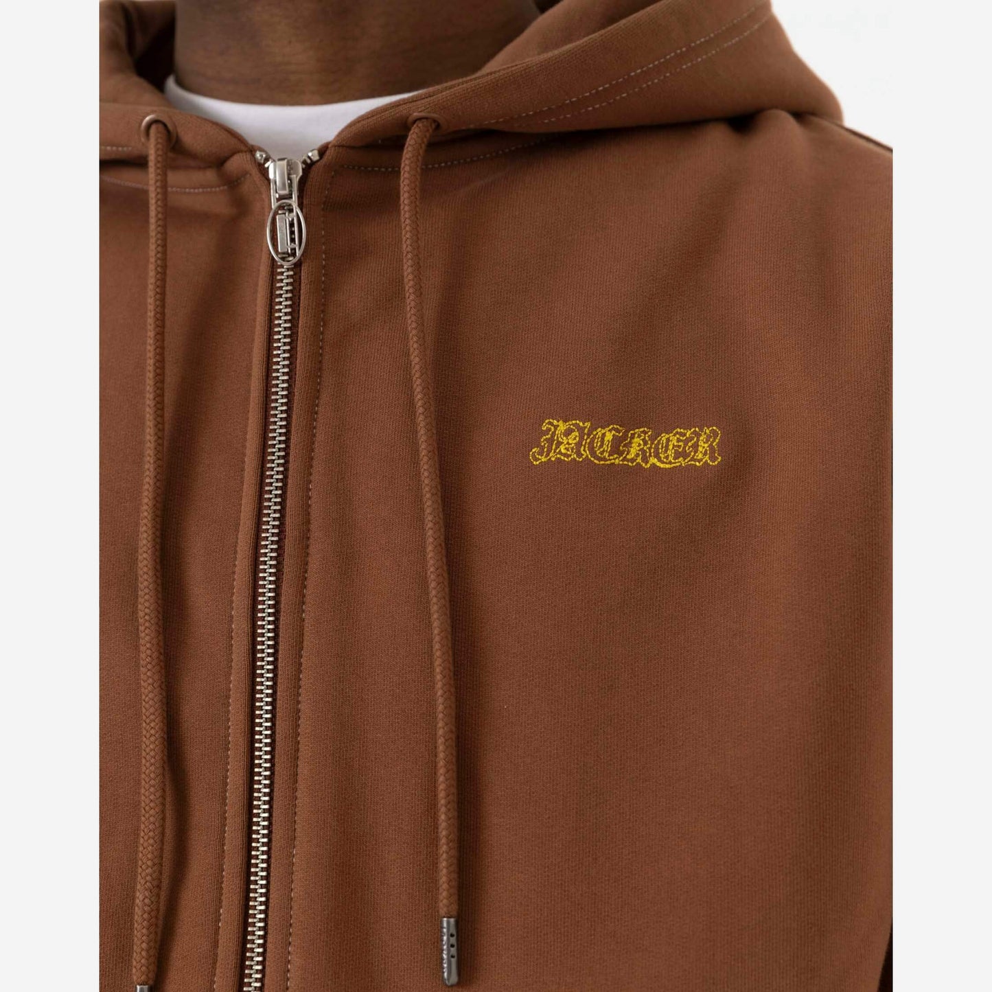 Jacker Gothica Zipped Jacket Brown