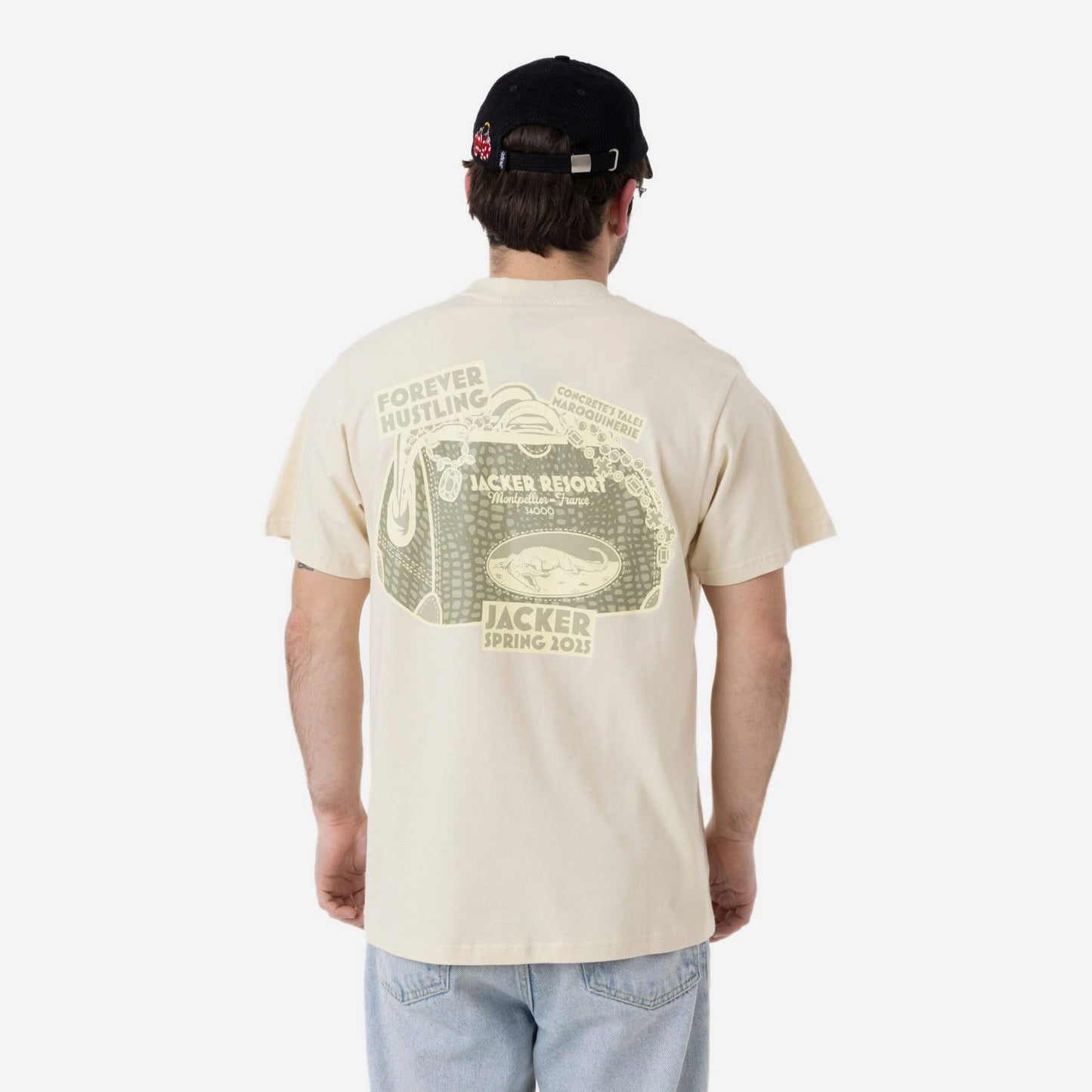 Jacker Maroquin Bag T-Shirt Beige